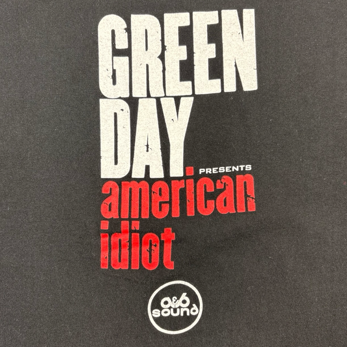2004 Green Day American Idiot Album Promo T-Shirt