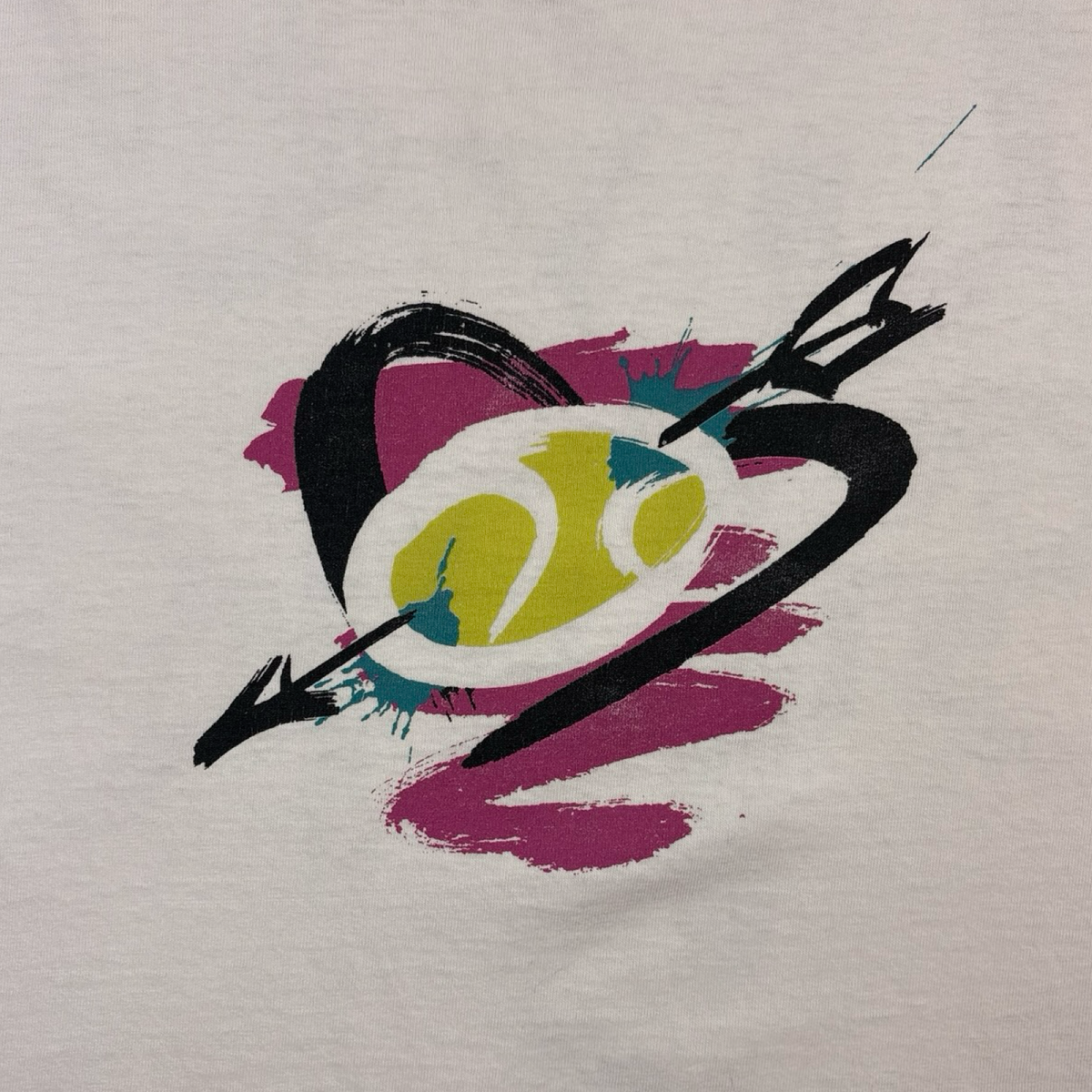 Vintage 90s Nike Tennis ‘Love Stinks’ T-Shirt White
