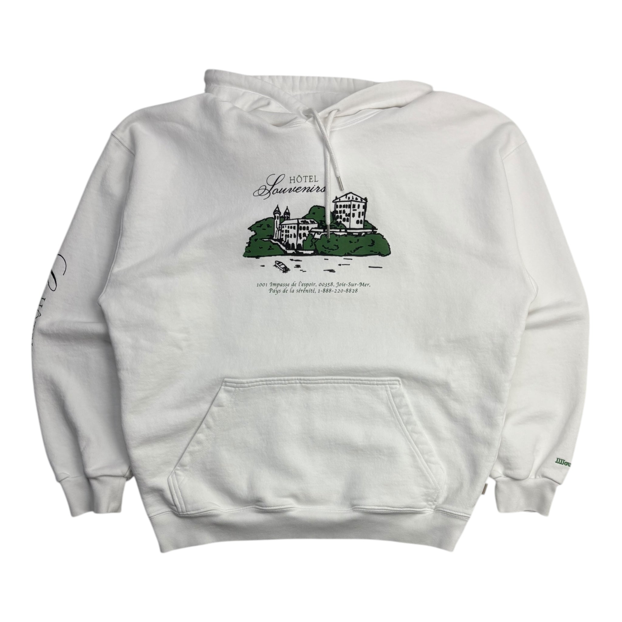 A.P.C. x Jjjjound Hoodie White