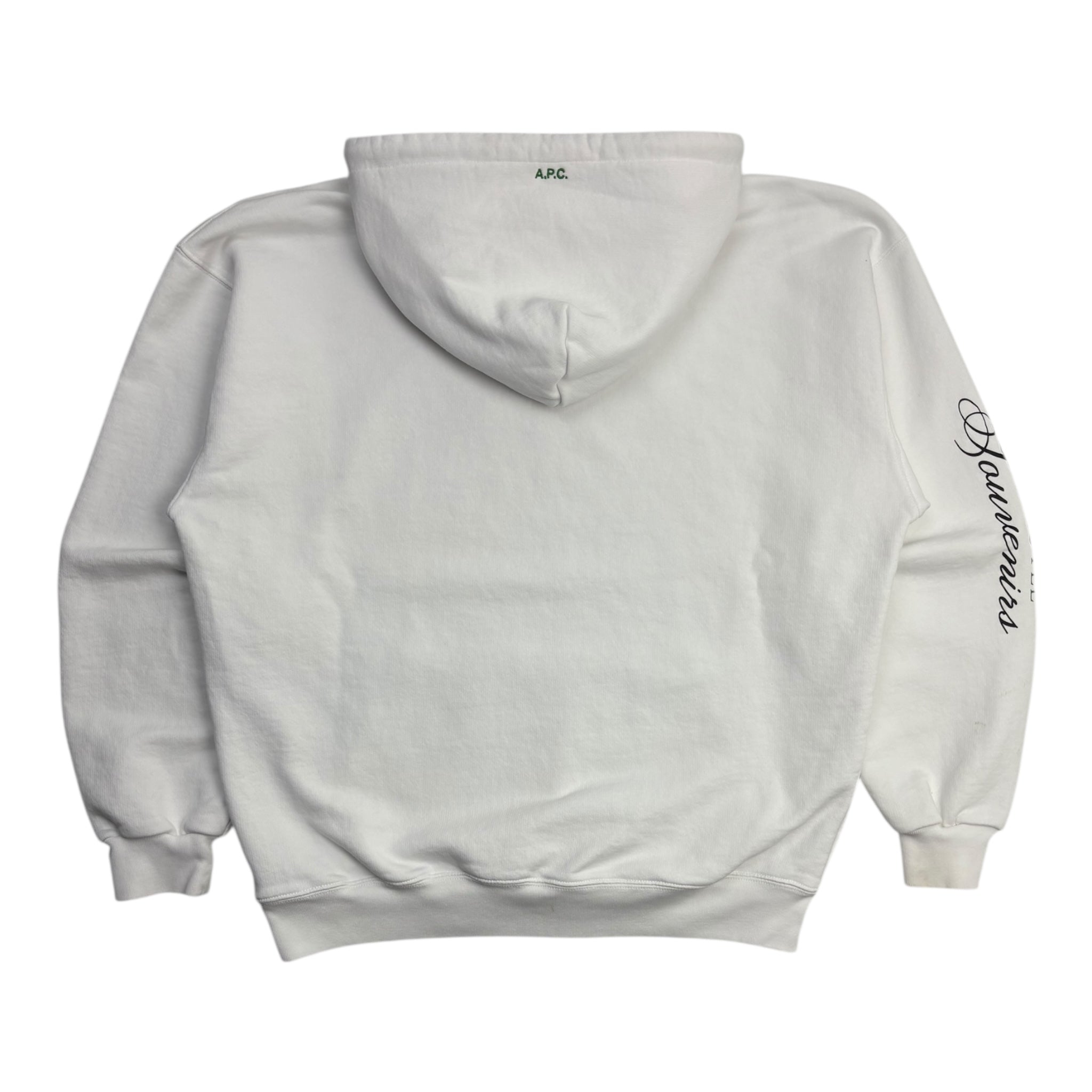 A.P.C. x Jjjjound Hoodie White