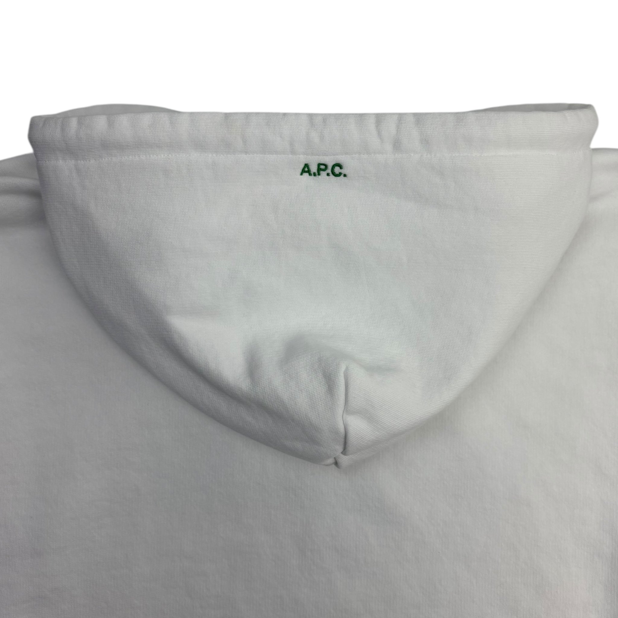 A.P.C. x Jjjjound Hoodie White