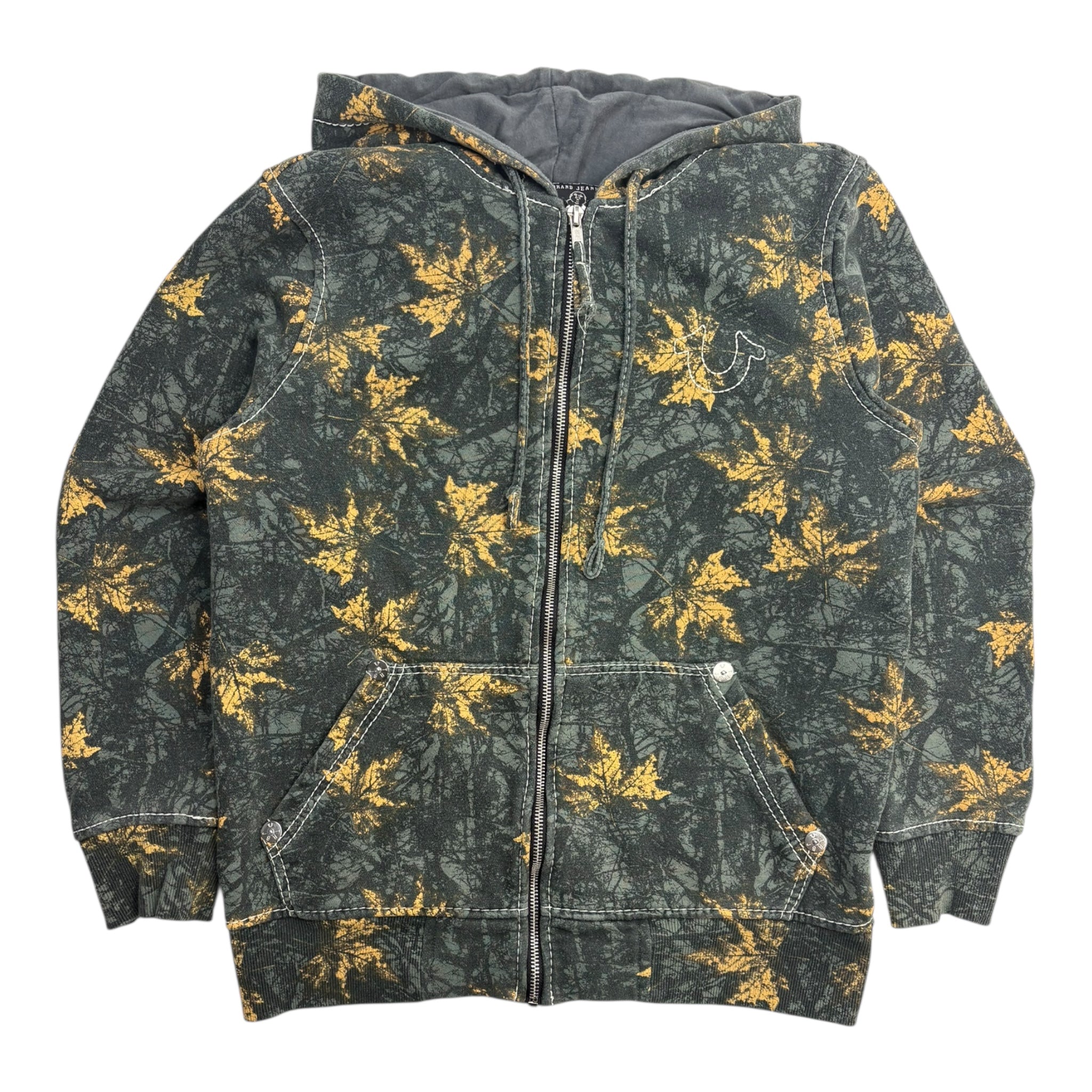 Y2K True Religion x Realtree Camo Zip Up Hoodie