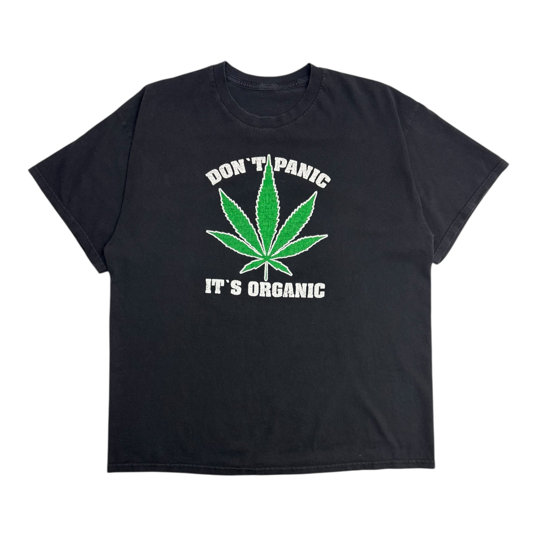 Vintage Don’t Panic It’s Organic Pot Leaf T-Shirt