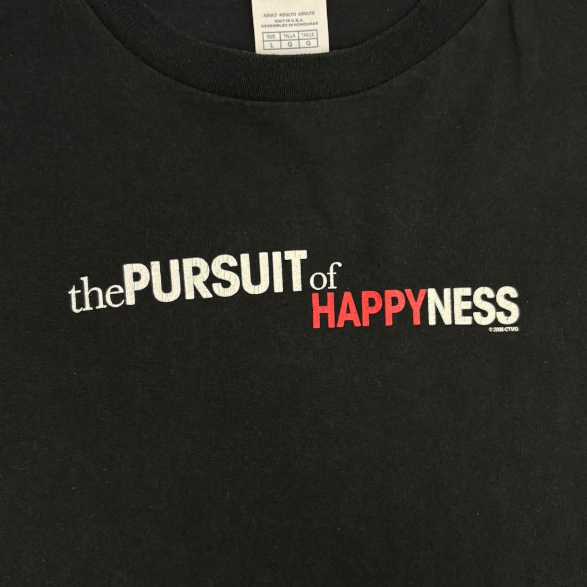 2006 Pursuit of Happyness Movie Promo T-Shirt