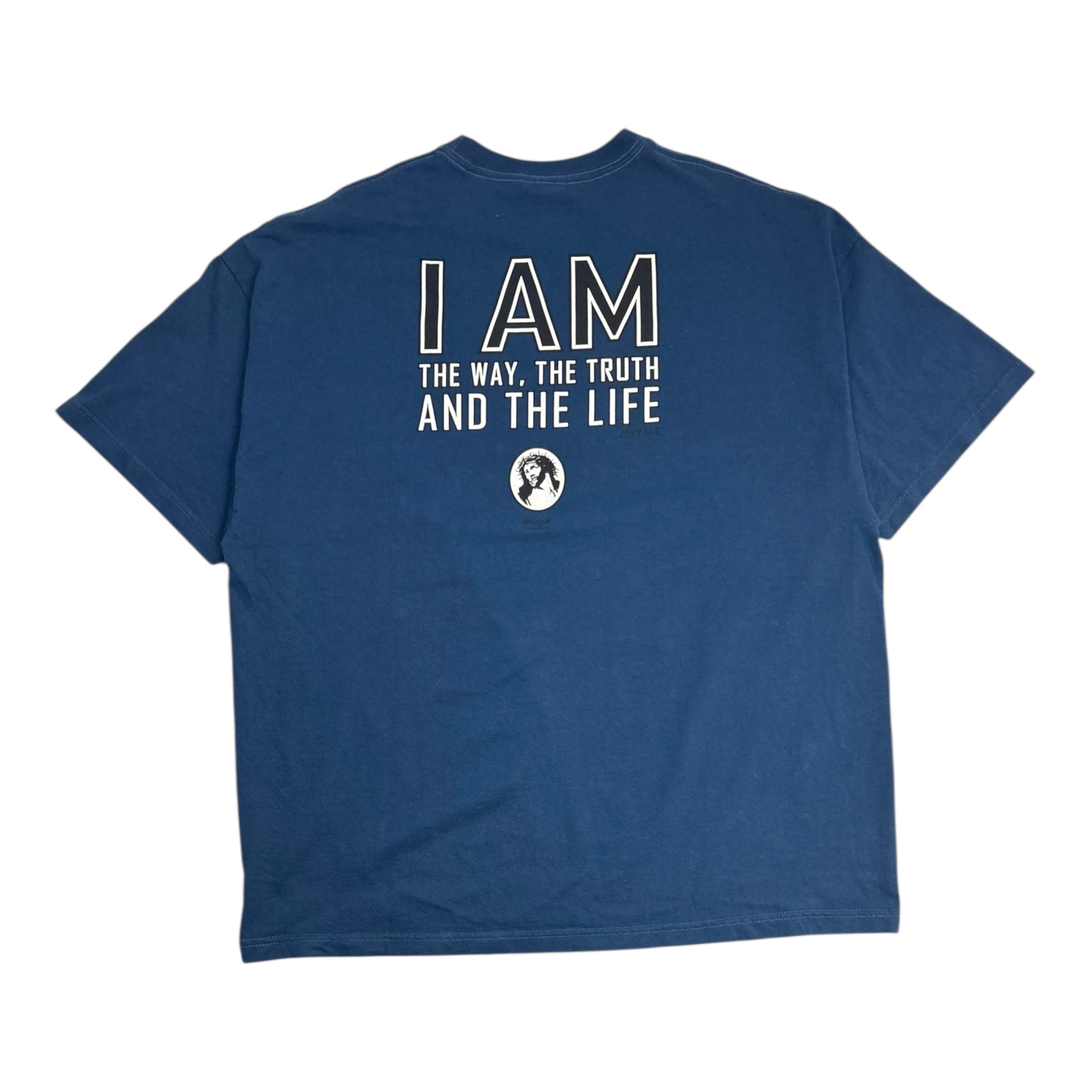 Vintage “Who Do You Say That I Am?” Jesus T-Shirt