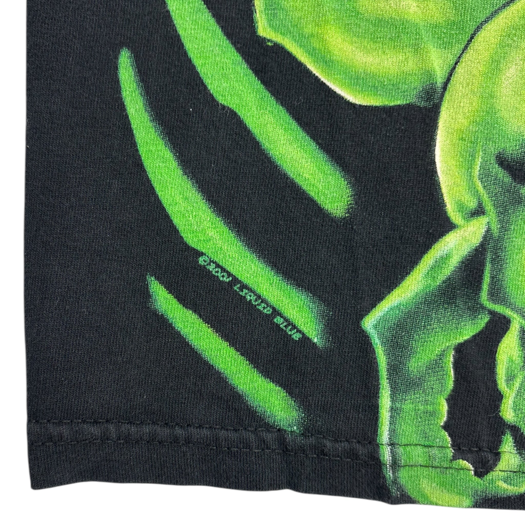 Vintage Liquid Blue Skull Pile T-Shirt