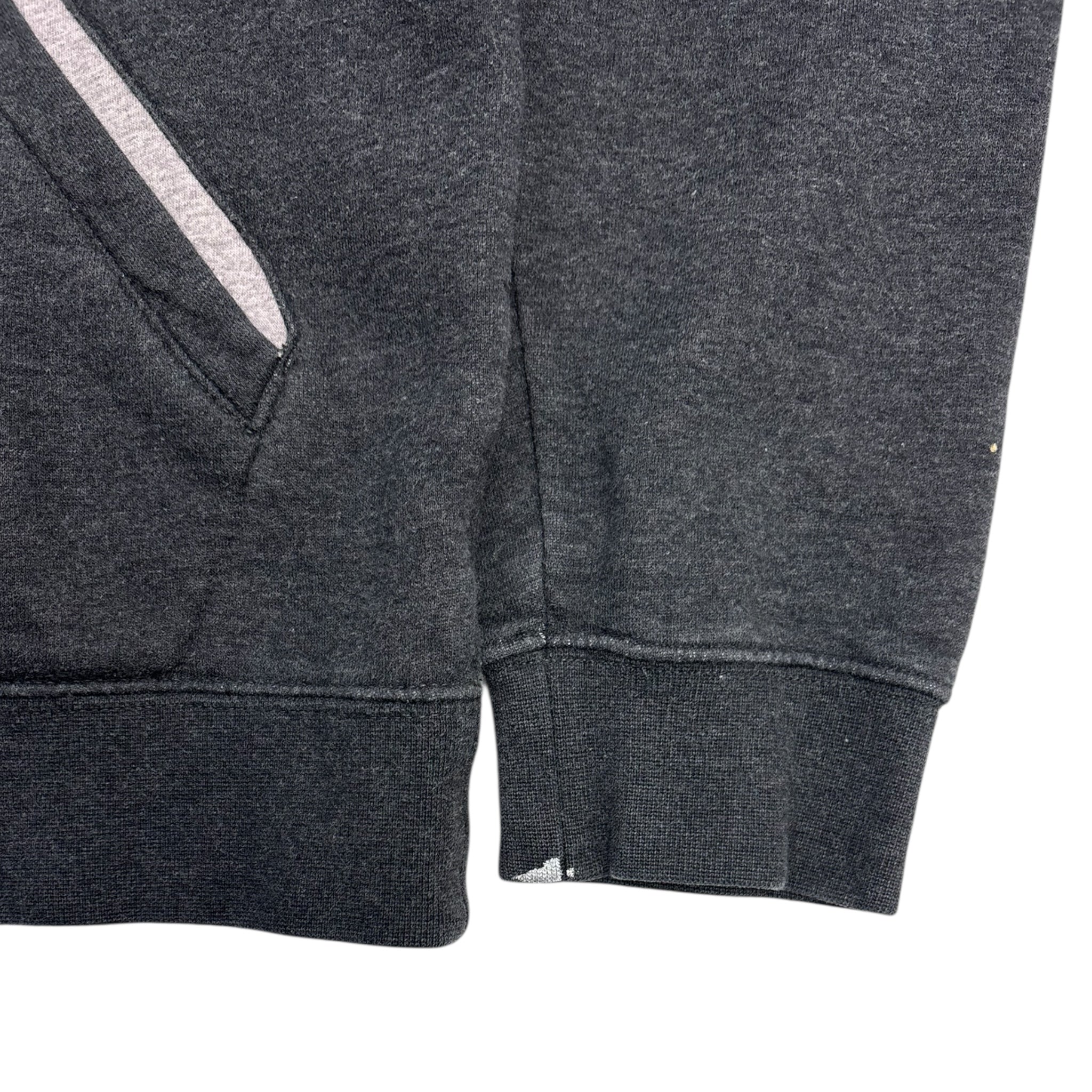 Y2K Nike Pullover Hoodie Silver Grey