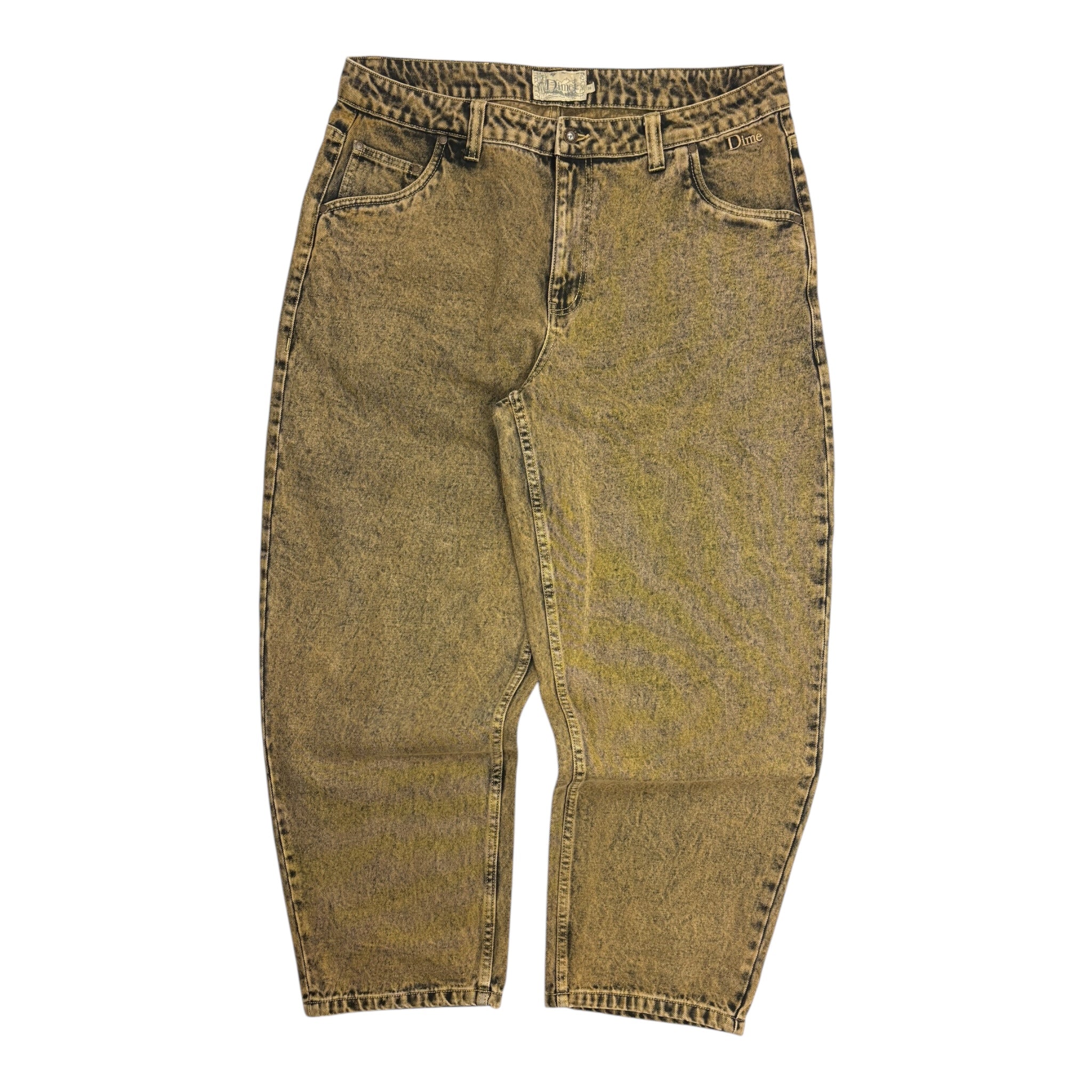 Dime Classic Denim Over-Dyed Gold