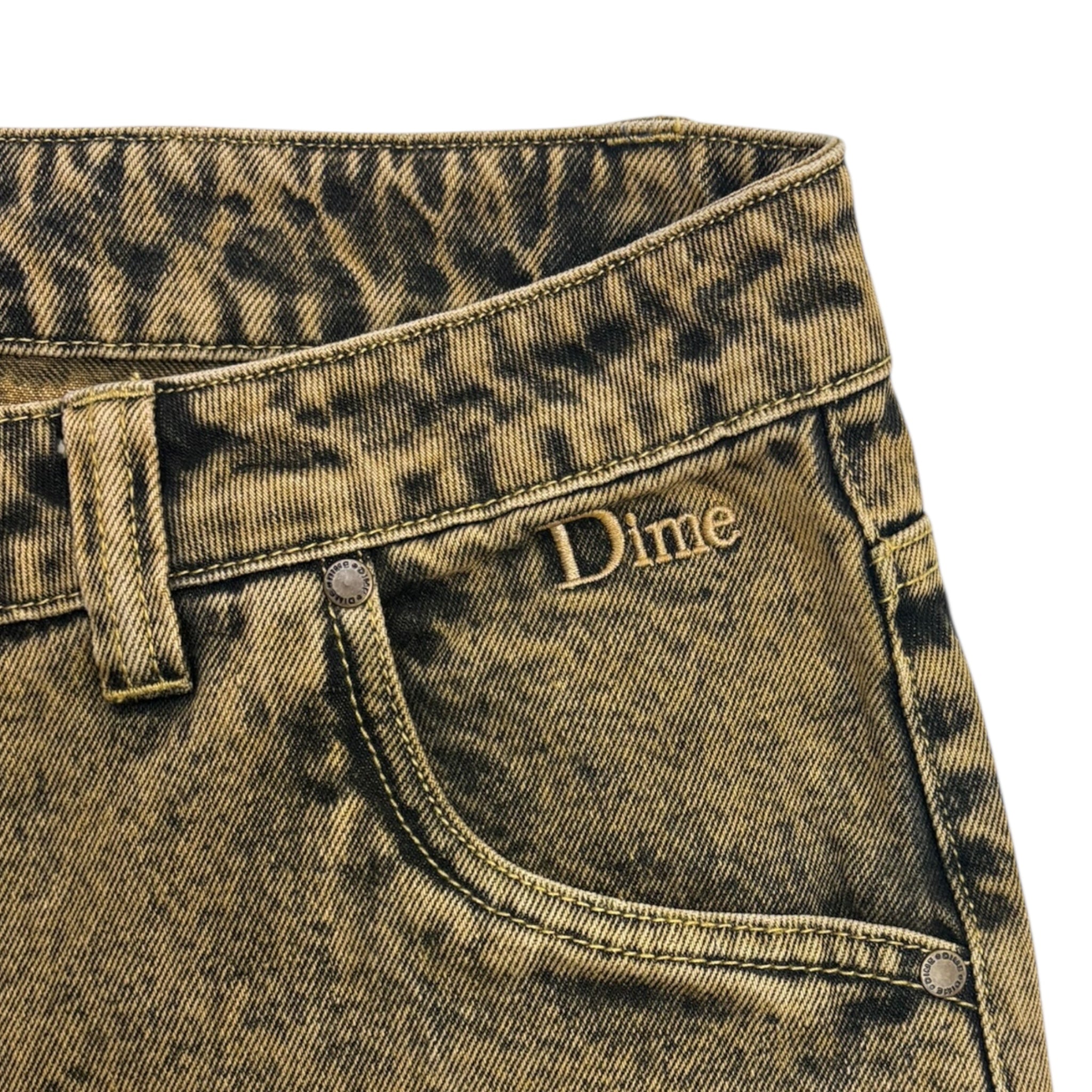Dime Classic Denim Over-Dyed Gold
