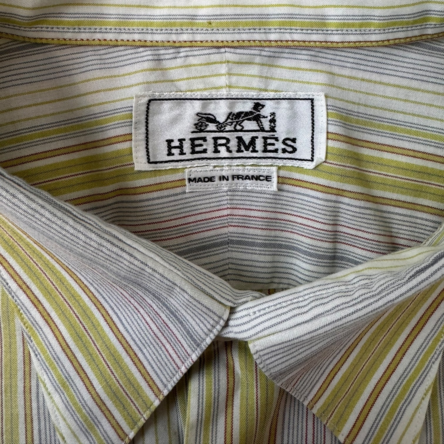 Vintage Hermes Button up