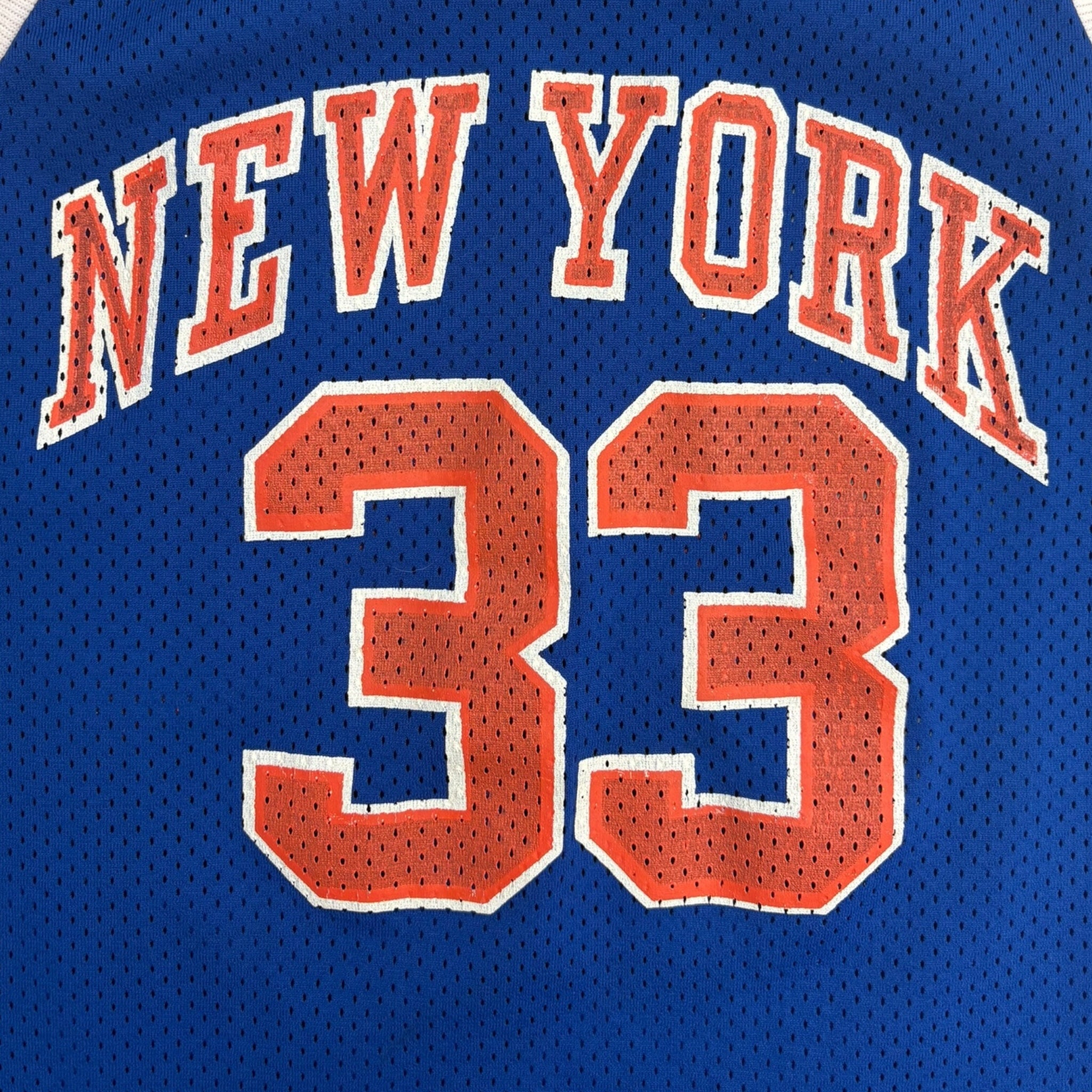 Vintage NBA New York Knicks Patrick Ewing Home Jersey
