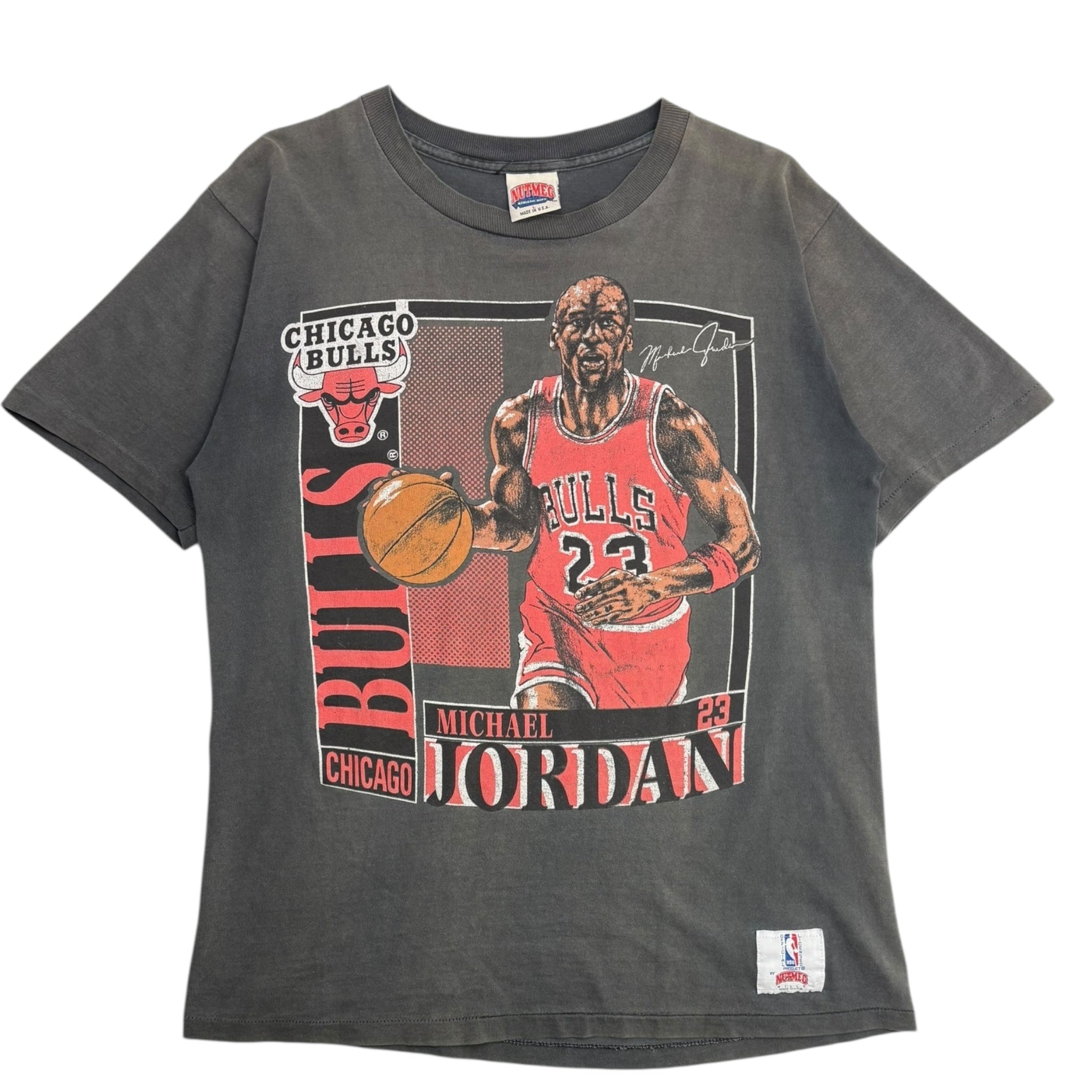 Vintage NBA Chicago Bulls Michael Jordan Caricature T-Shirt