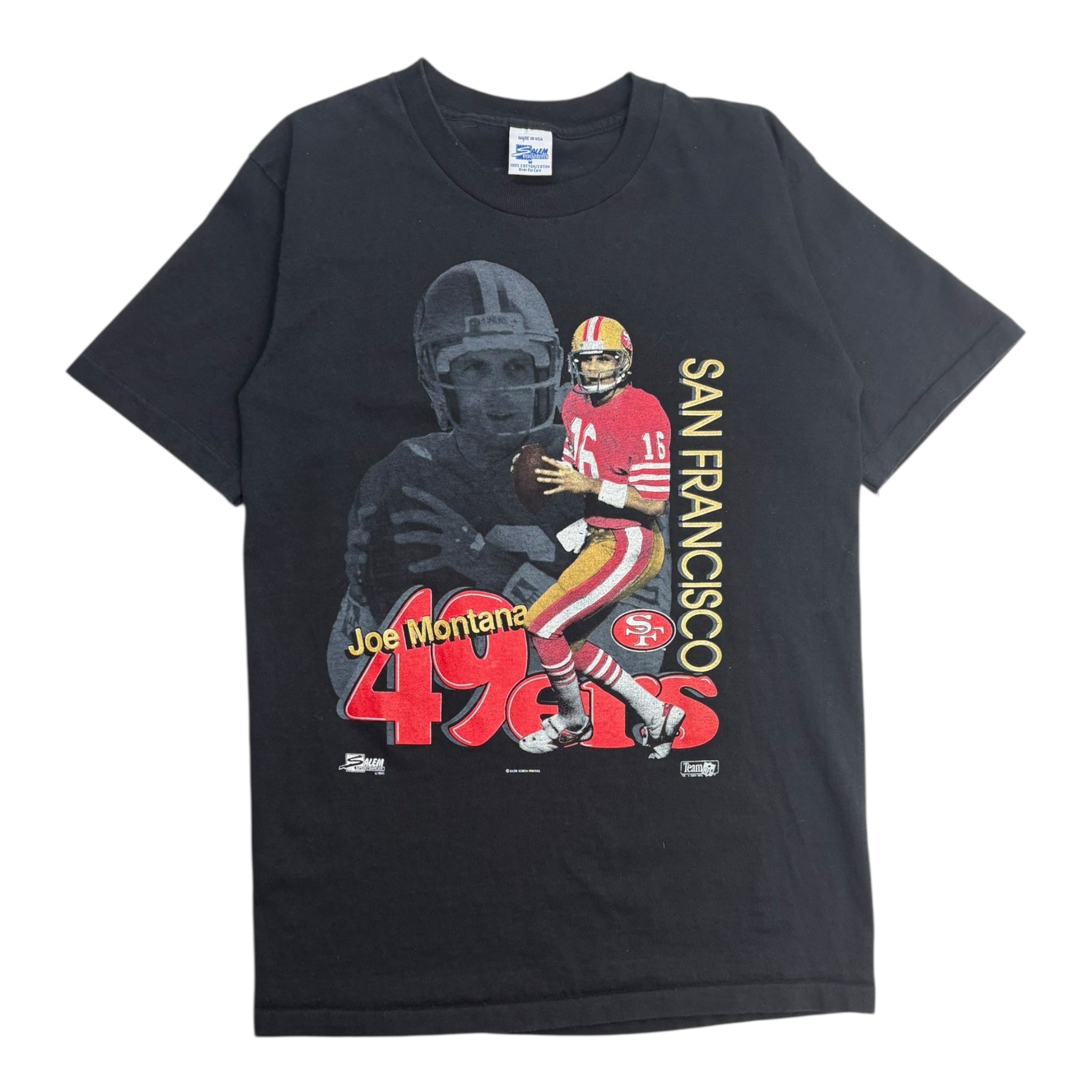 1991 San Francisco 49ers Joe Montana T-Shirt