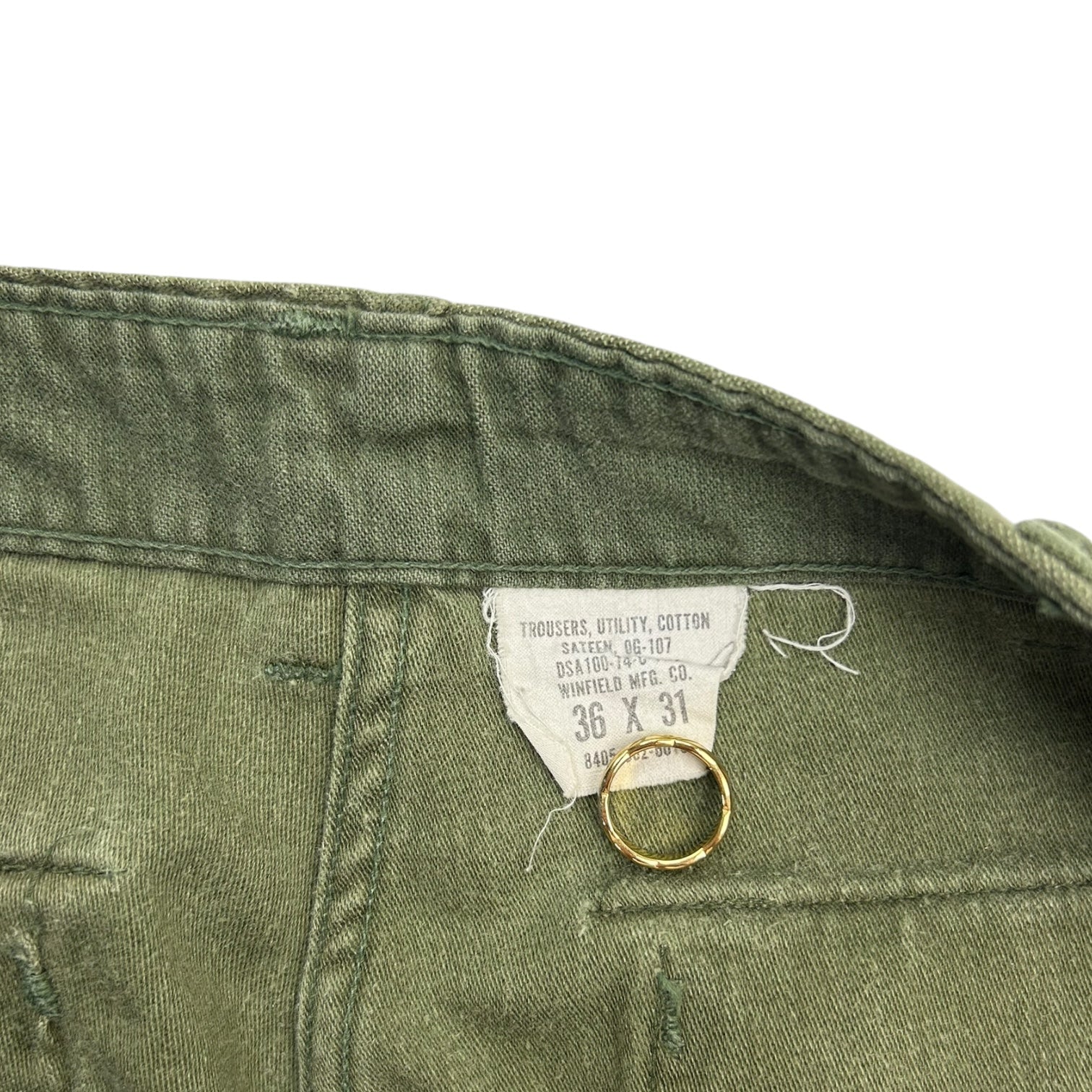 Vintage OG-107 Vietnam Era Bottoms