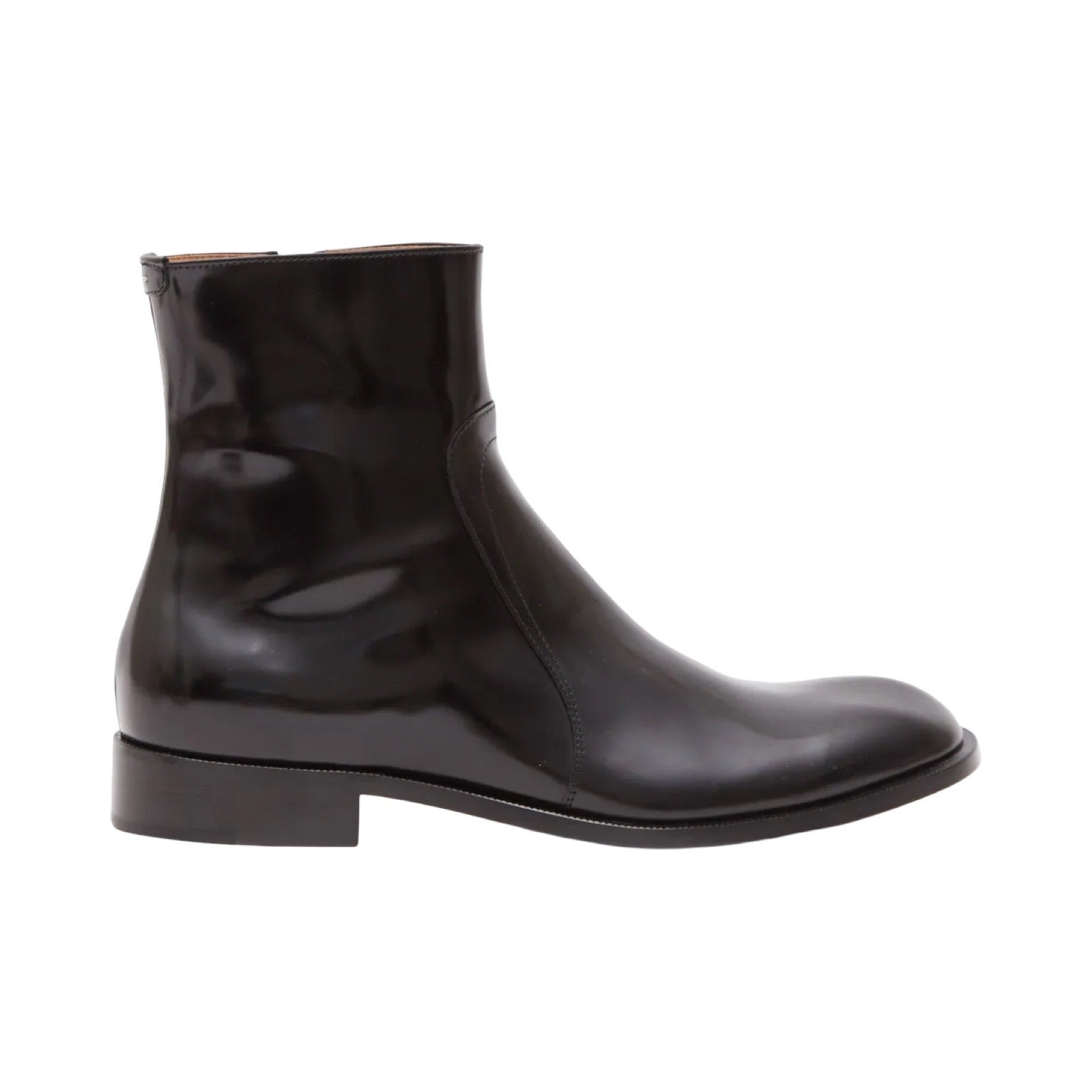 Masion Margiela Brushed Leather Boots Black (Used)