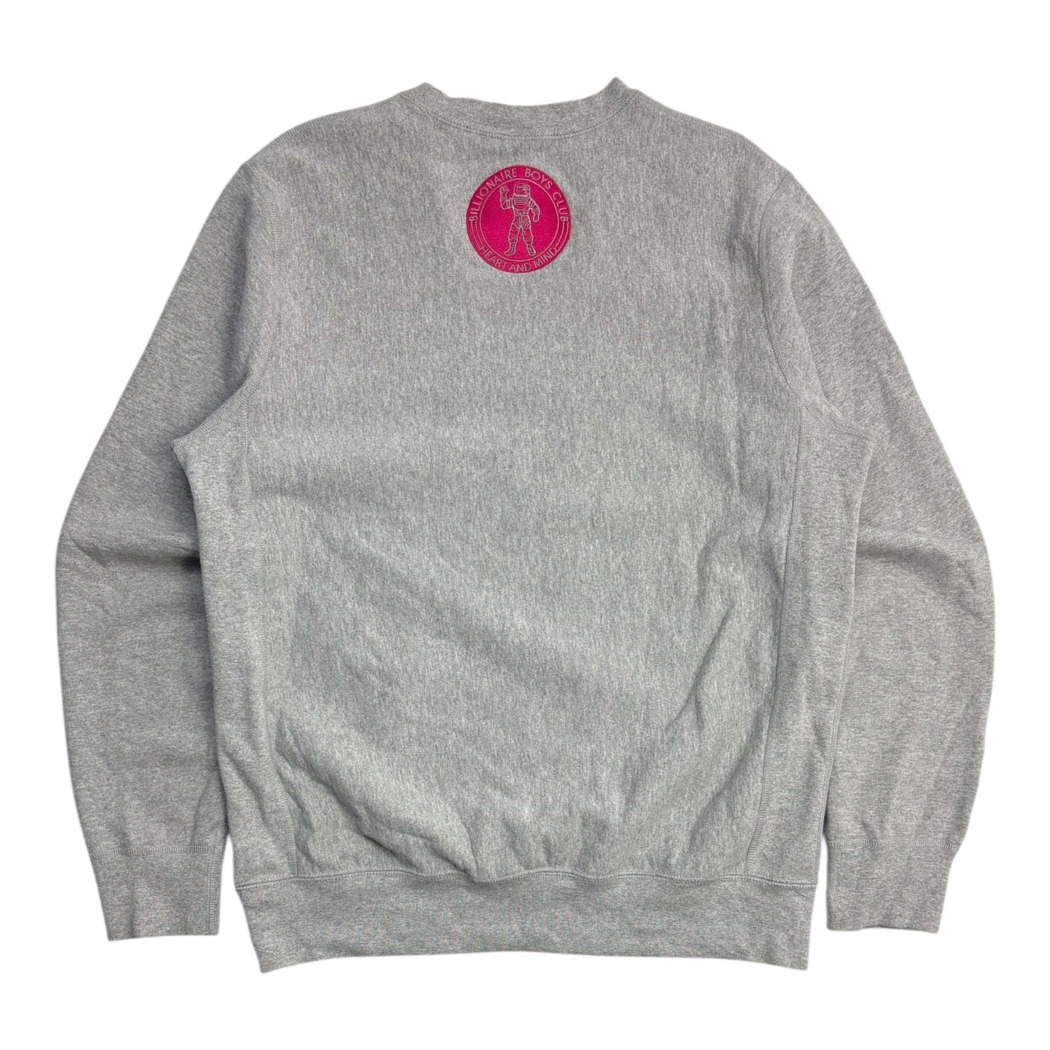 Billionaire Boys Club Logo Sweatshirt Heather Gray