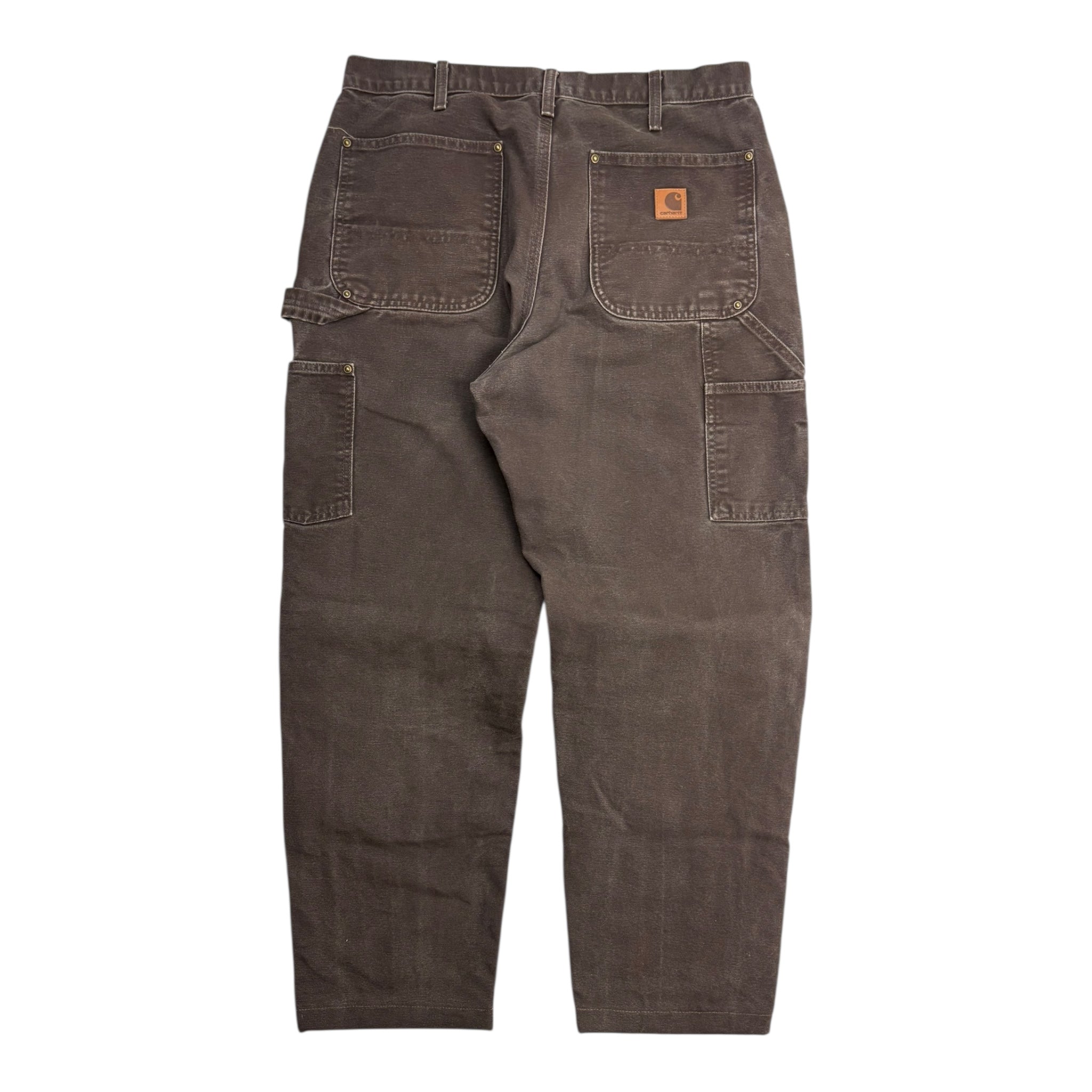 Carhartt Double Knee Work Pants Chocolate