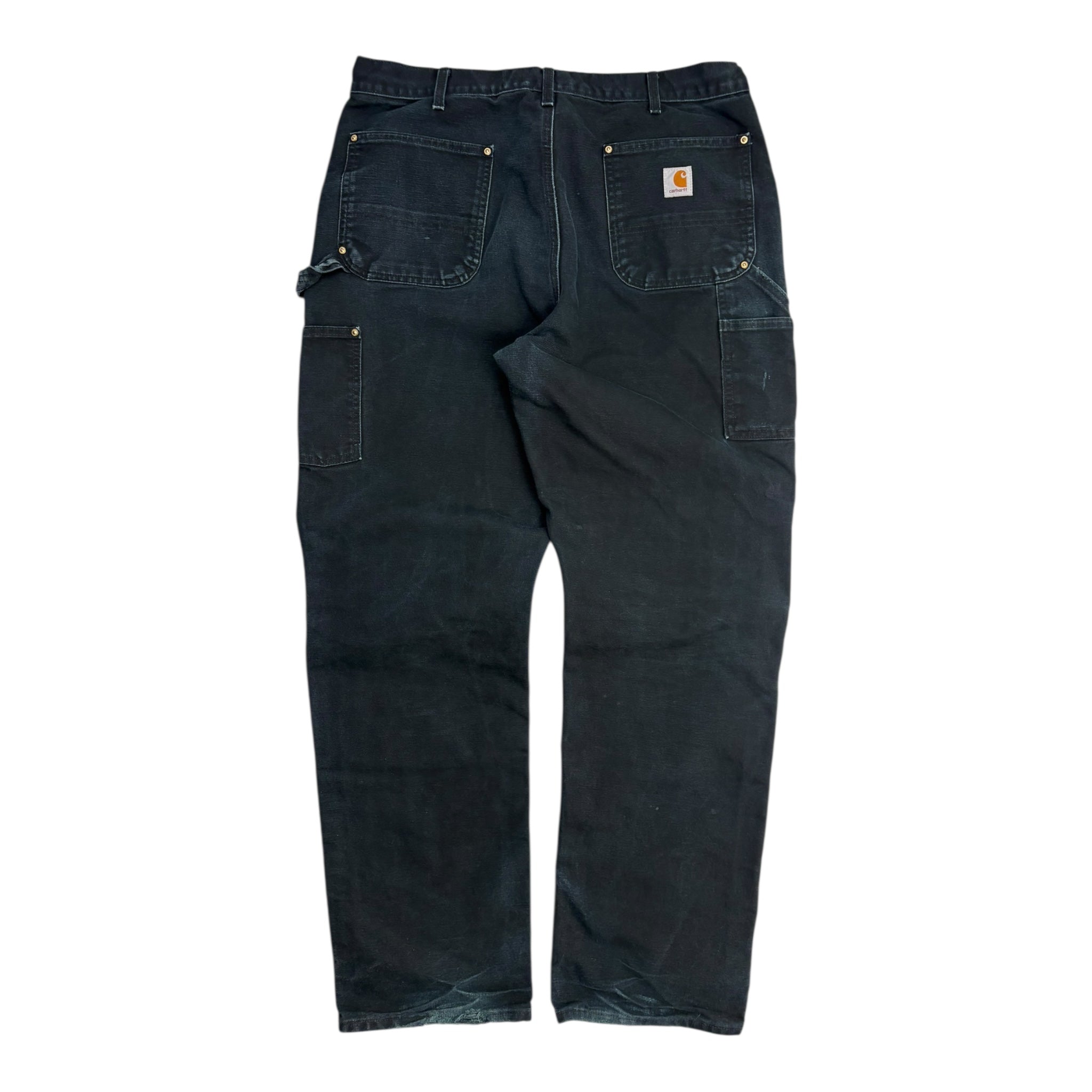 Carhartt Double Knee Work Pants Black
