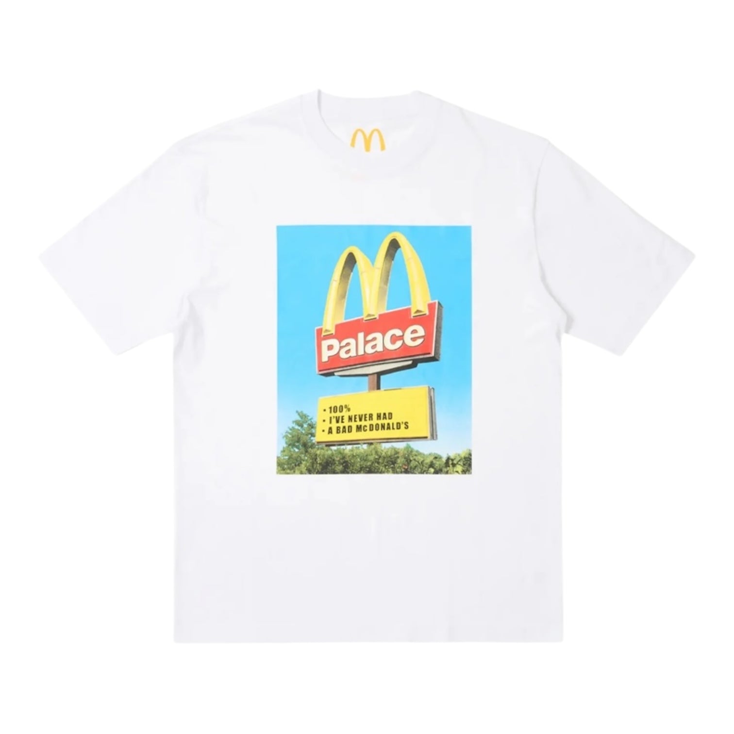 Palace x McDonald’s Sign Tee White