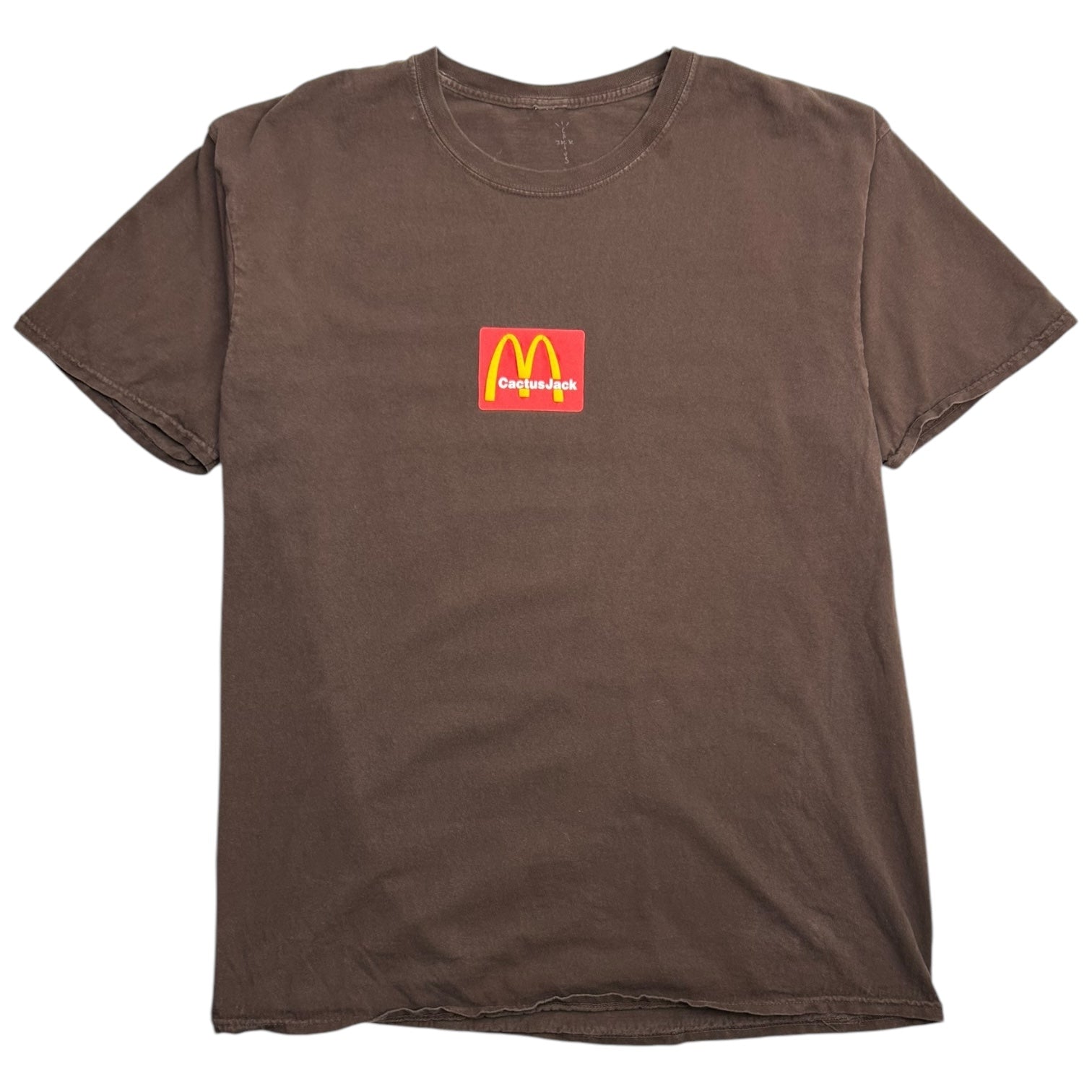 Travis Scott x McDonald's Sesame III T-shirt Brown