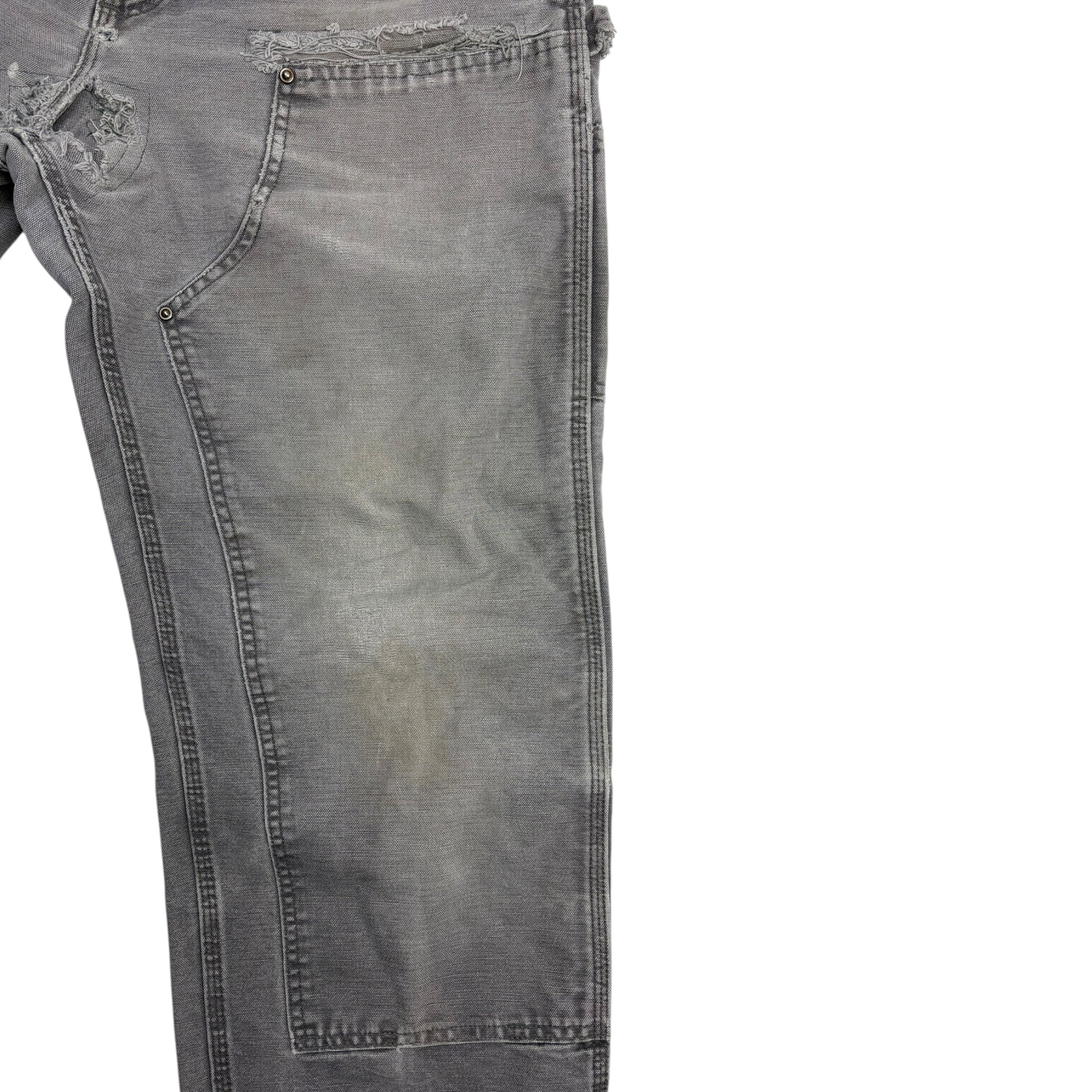 Vintage Carhartt Double Knee Bottoms Grey