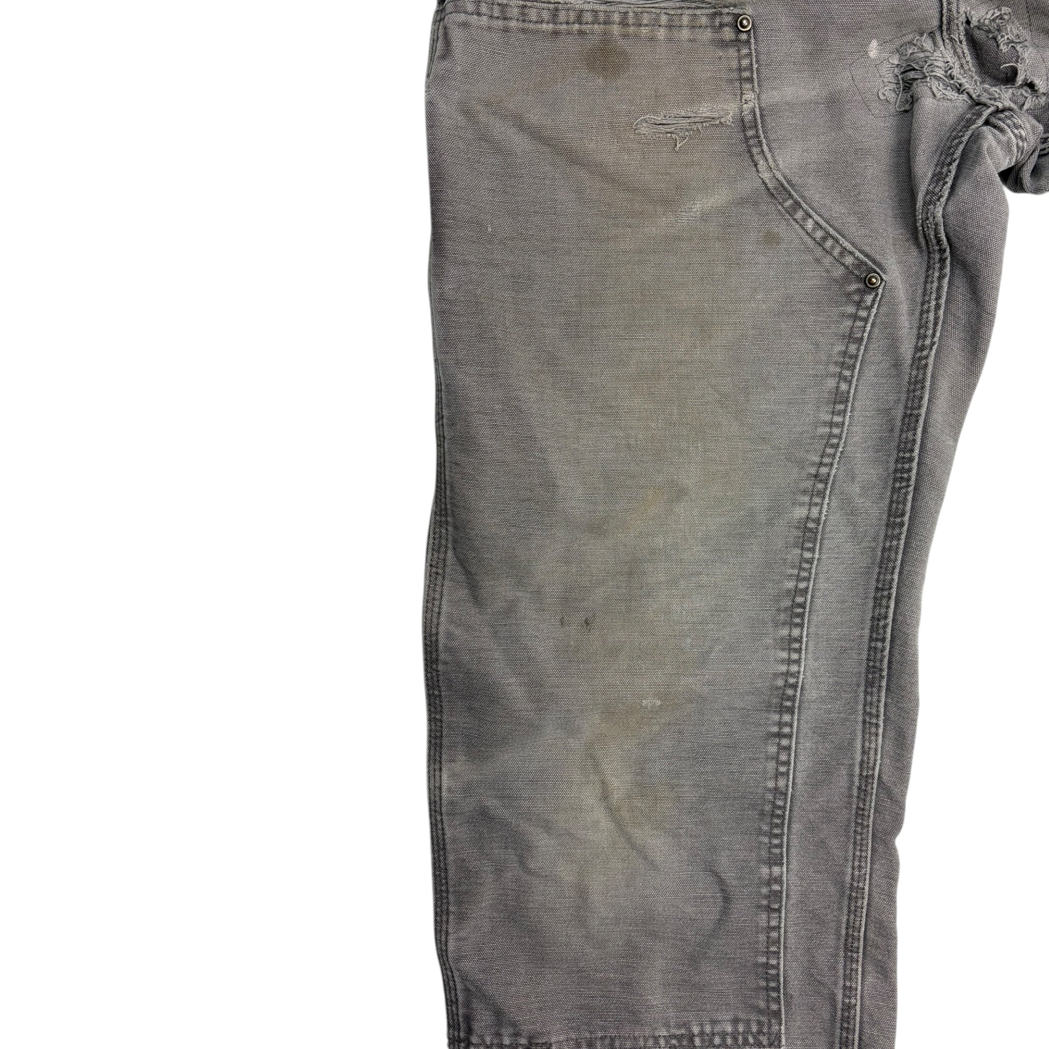 Vintage Carhartt Double Knee Bottoms Grey