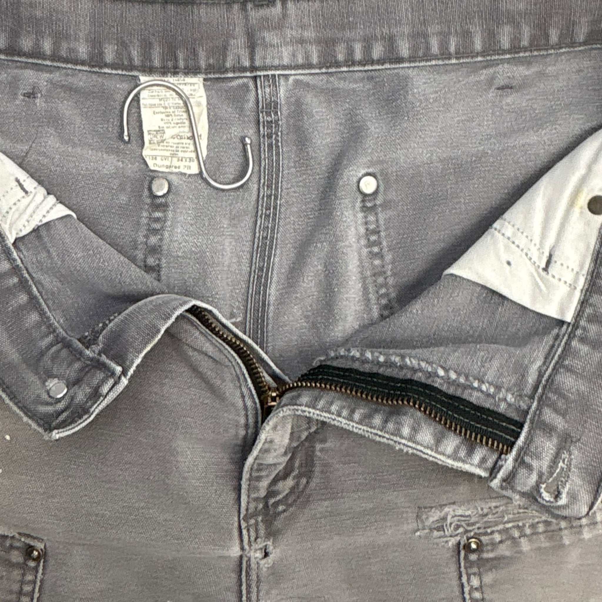 Vintage Carhartt Double Knee Bottoms Grey