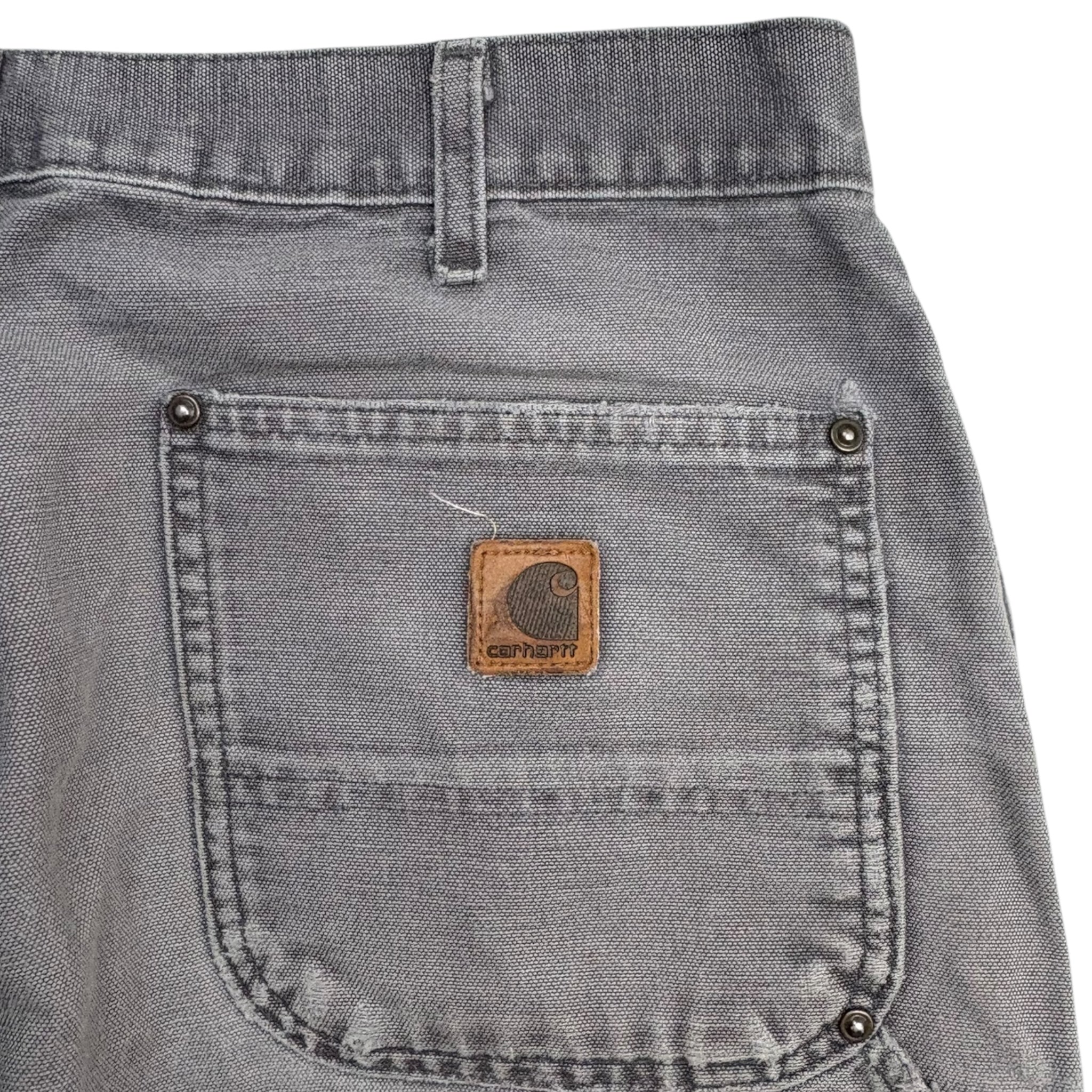 Vintage Carhartt Double Knee Bottoms Grey