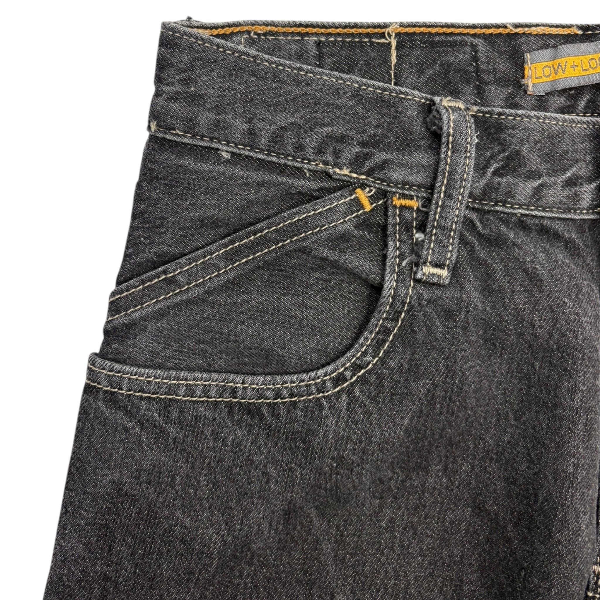 Vintage Levi’s SilverTab Denim Bottoms Faded Black