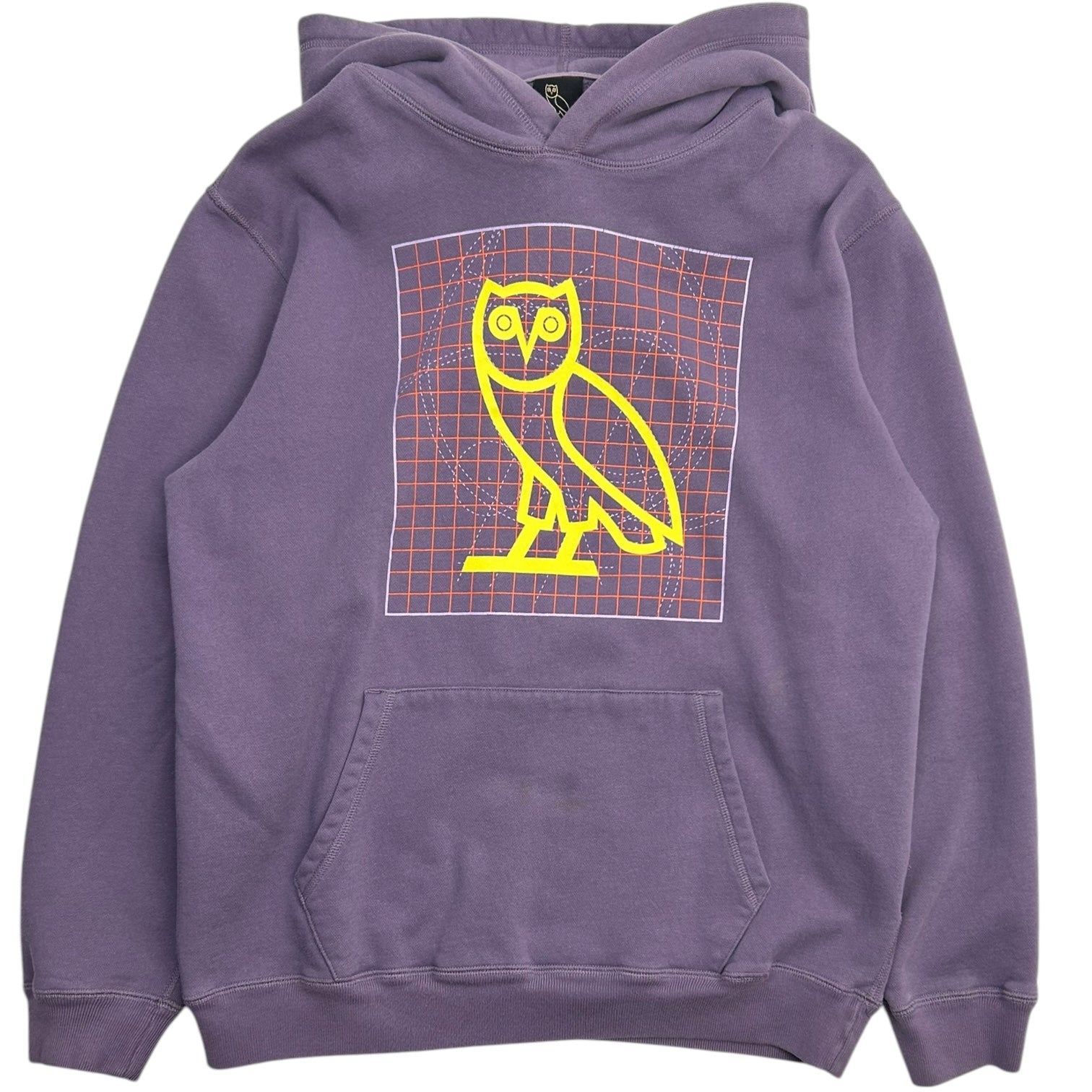 OVO Blueprint Owl Hoodie Lavender