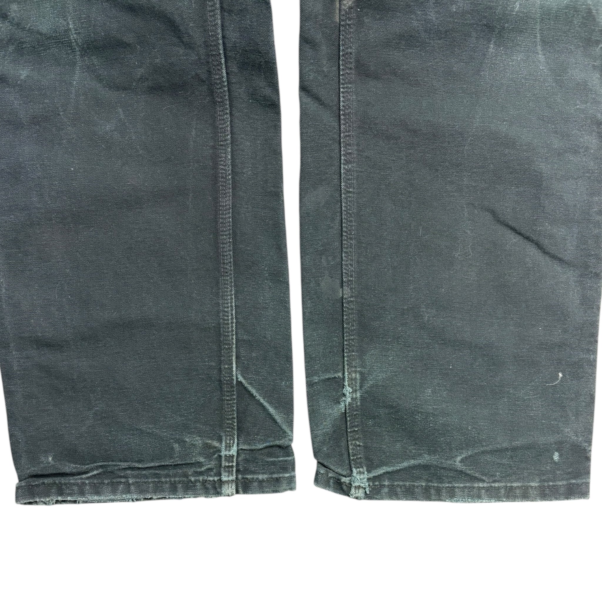 Vintage Faded Black Carhartt Carpenter Pant