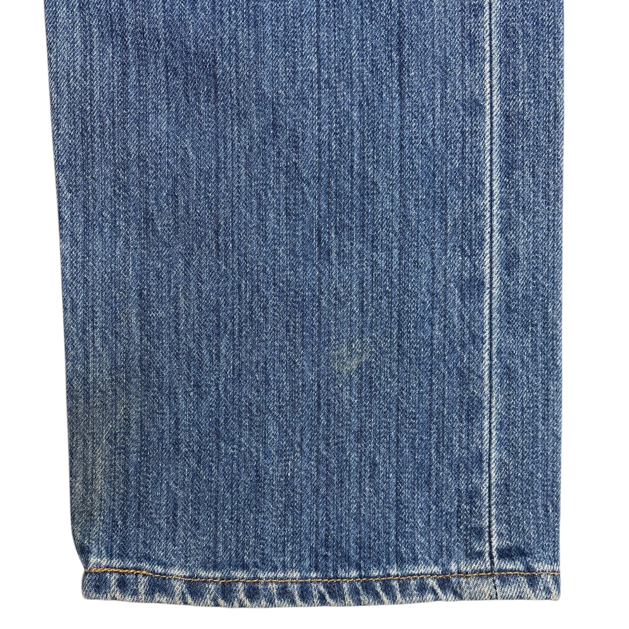 Vintage Levi's 501 Mid Wash Denim Bottoms Made In Canada
