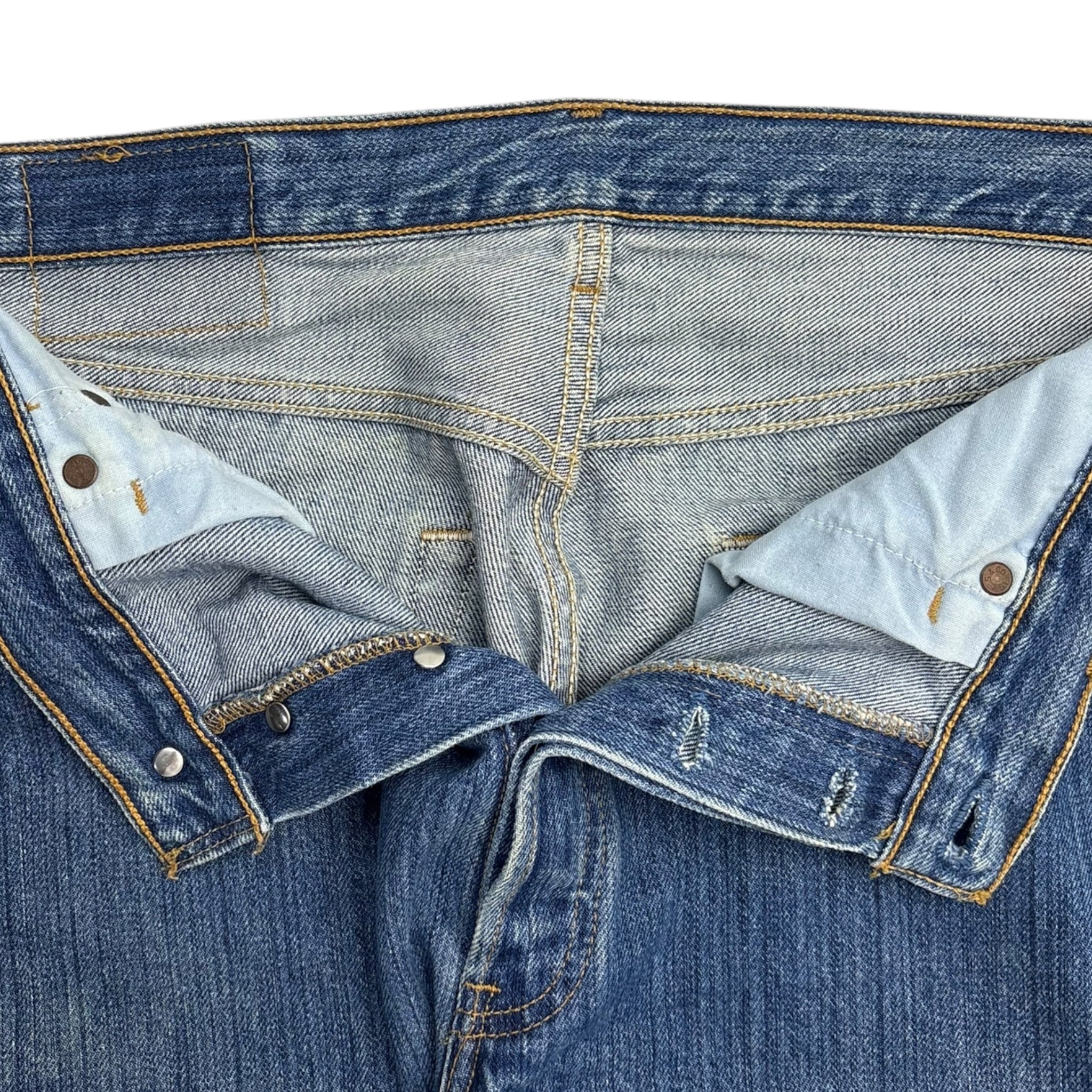 Vintage Levi's 501 Mid Wash Denim Bottoms Made In Canada