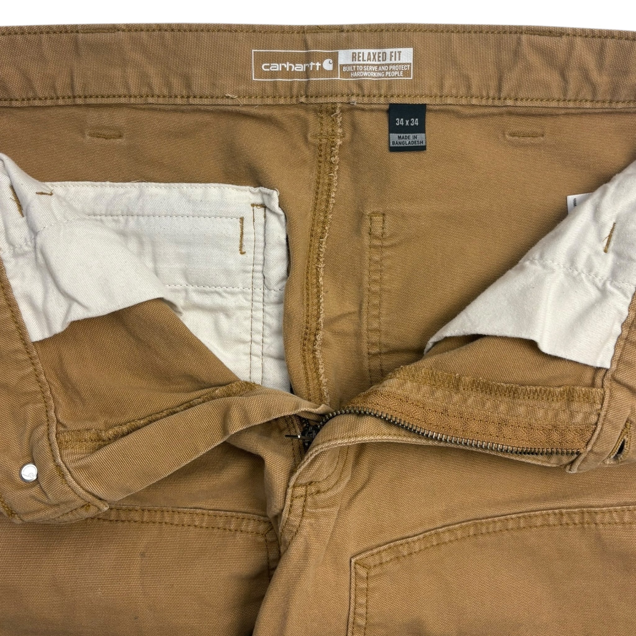 Vintage Carhartt Double Knee Tan Bottoms