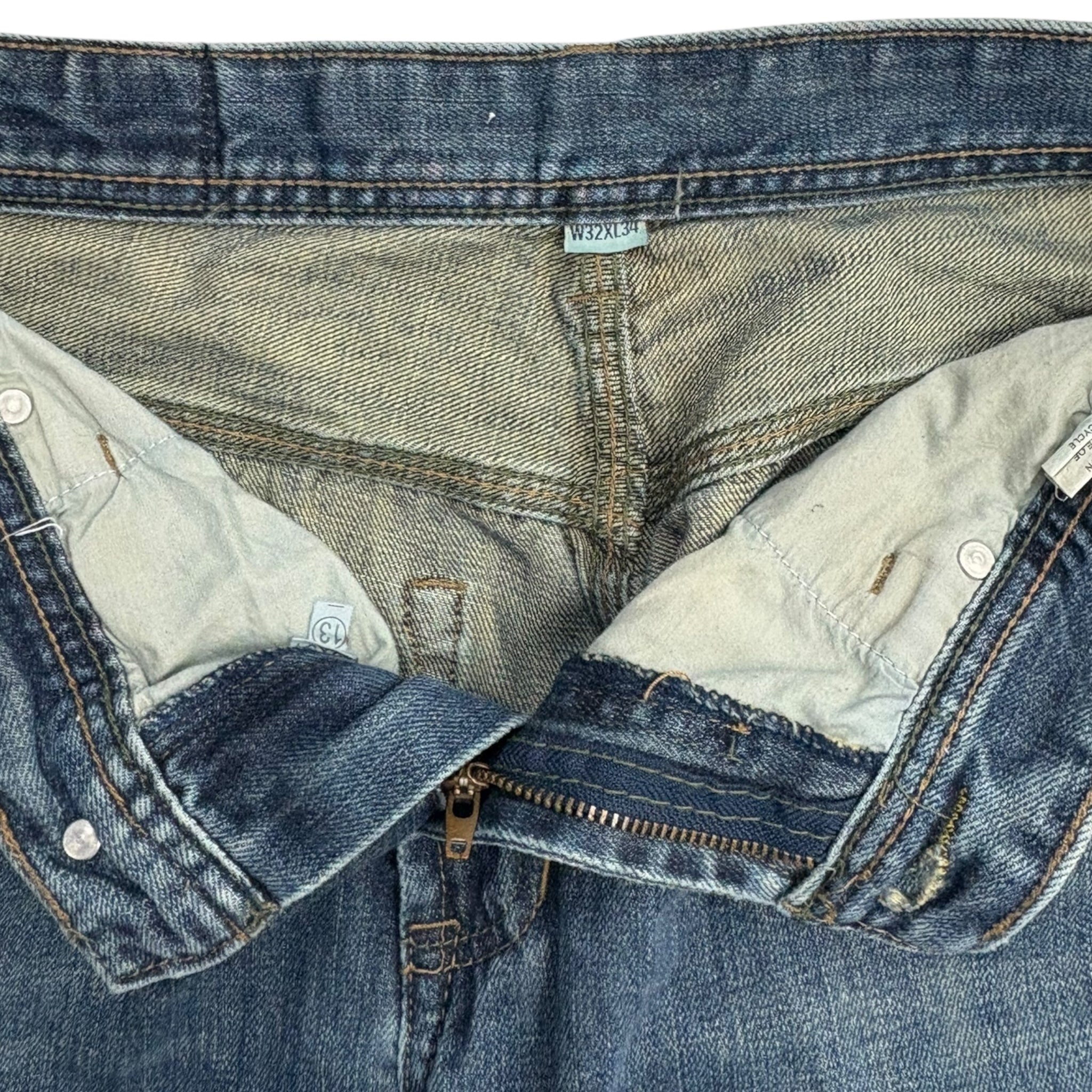 Vintage Flypaper Mid Wash Denim Pant