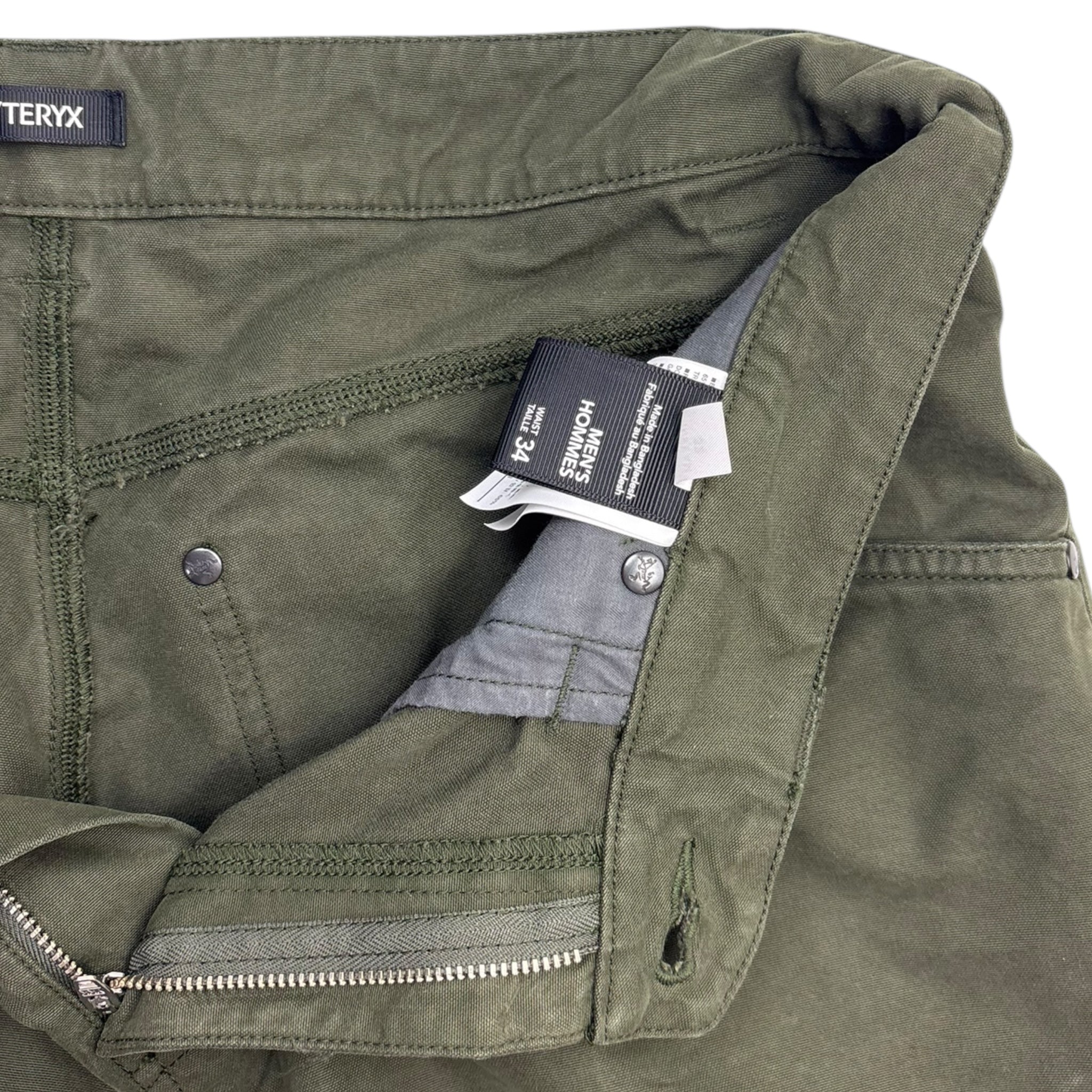 Vintage Arc’teryx Cronin Pant Olive