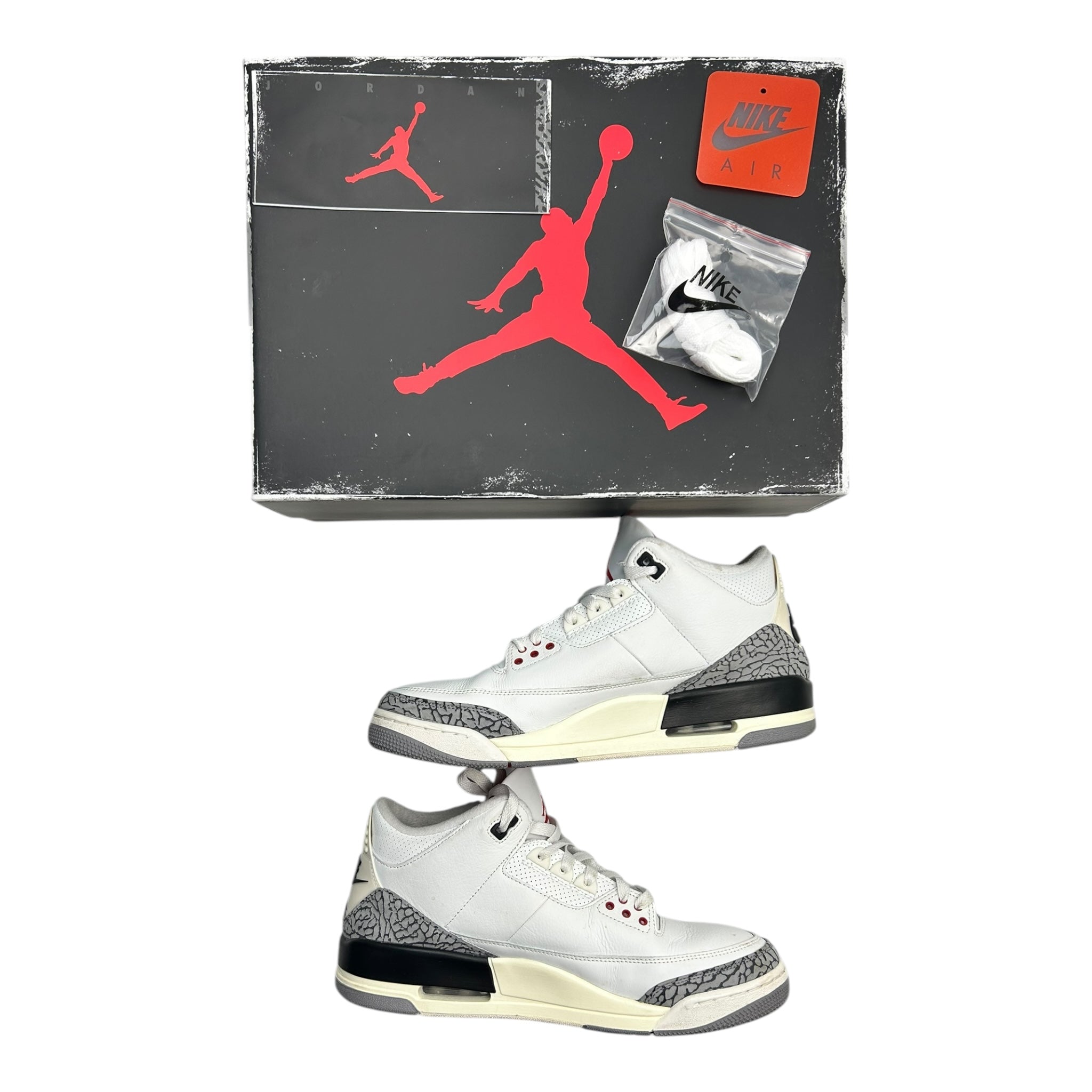 Jordan 3 Retro White Cement Reimagined (Used)