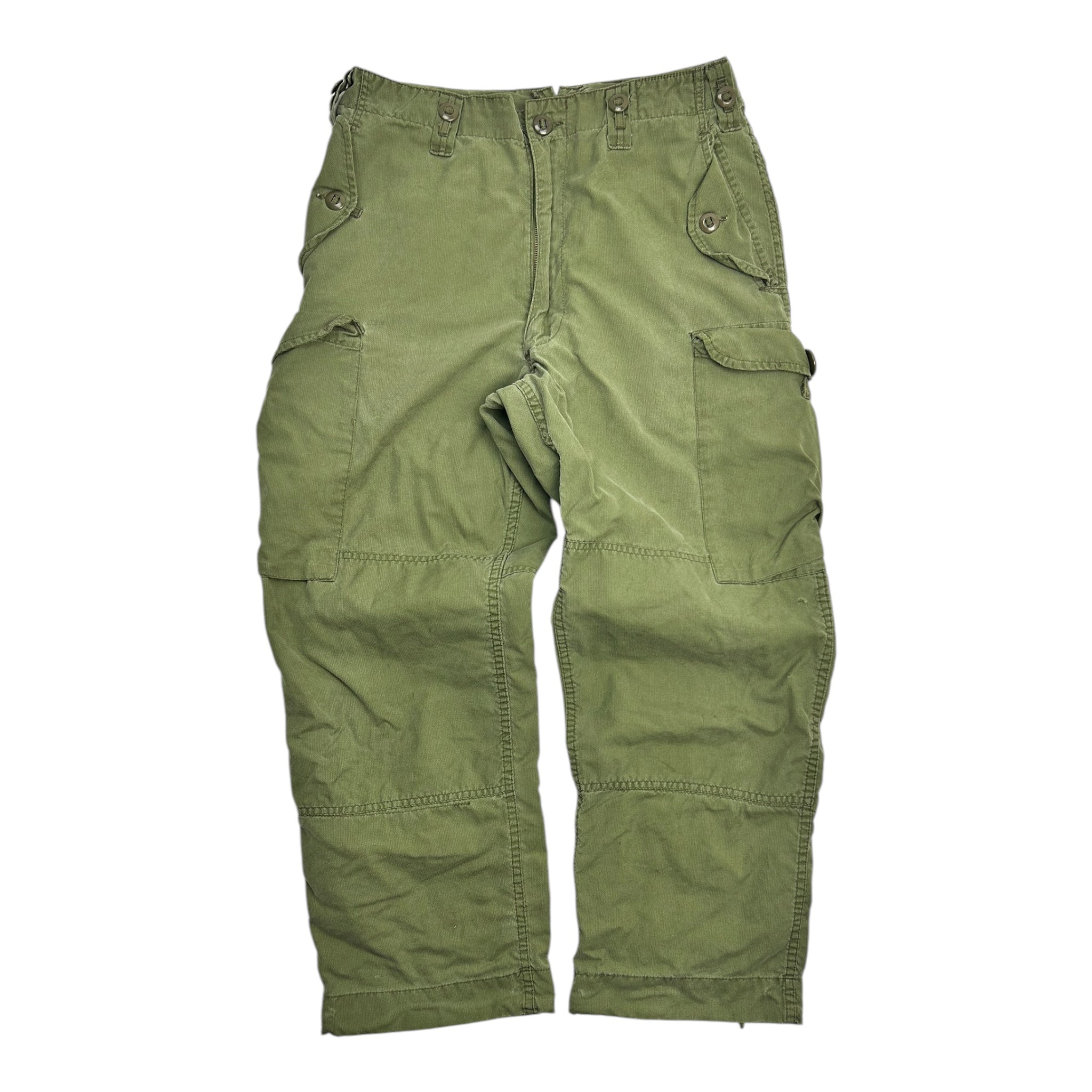 Vintage Olive Army Cargo Pants