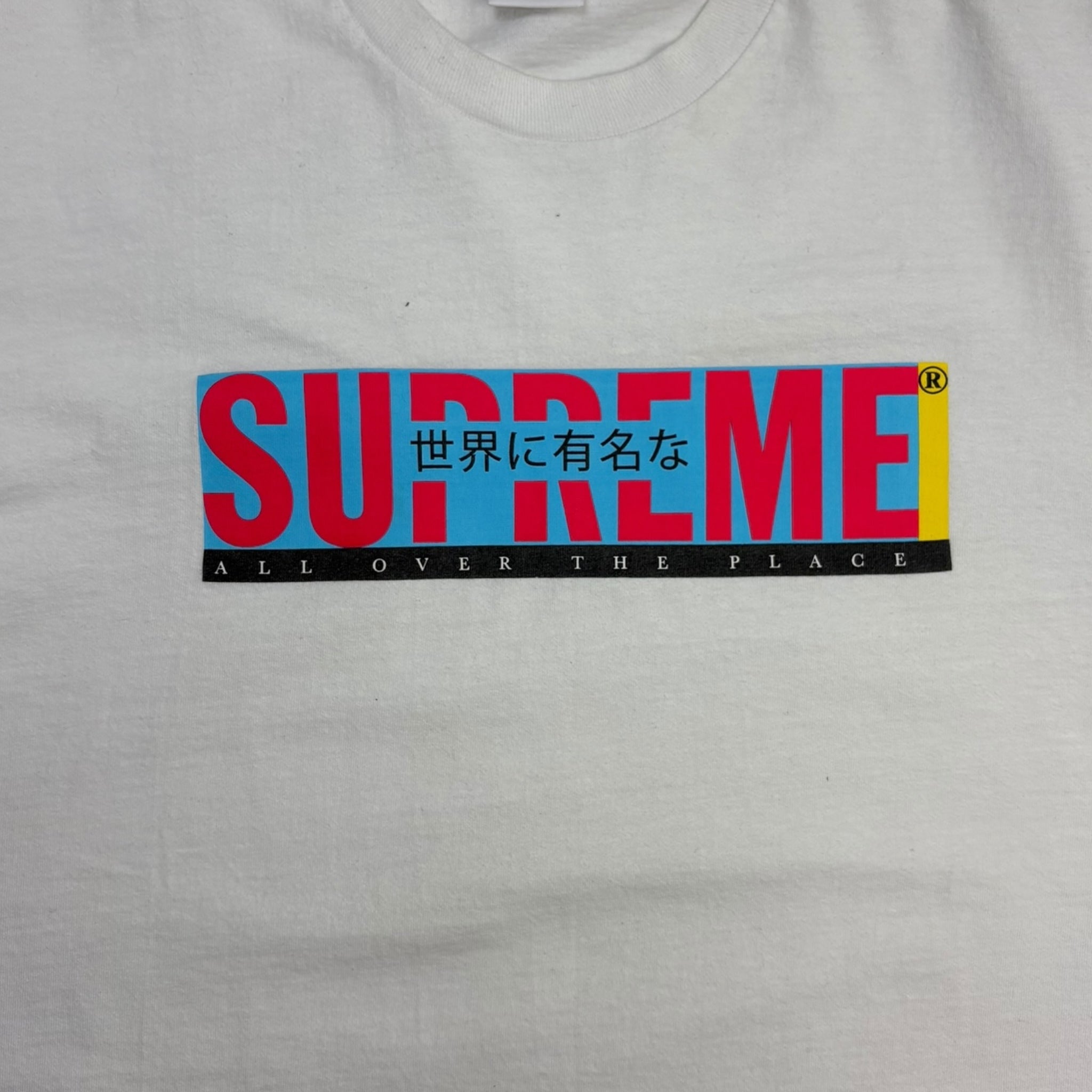 Supreme “All Over The Place” T-Shirt White