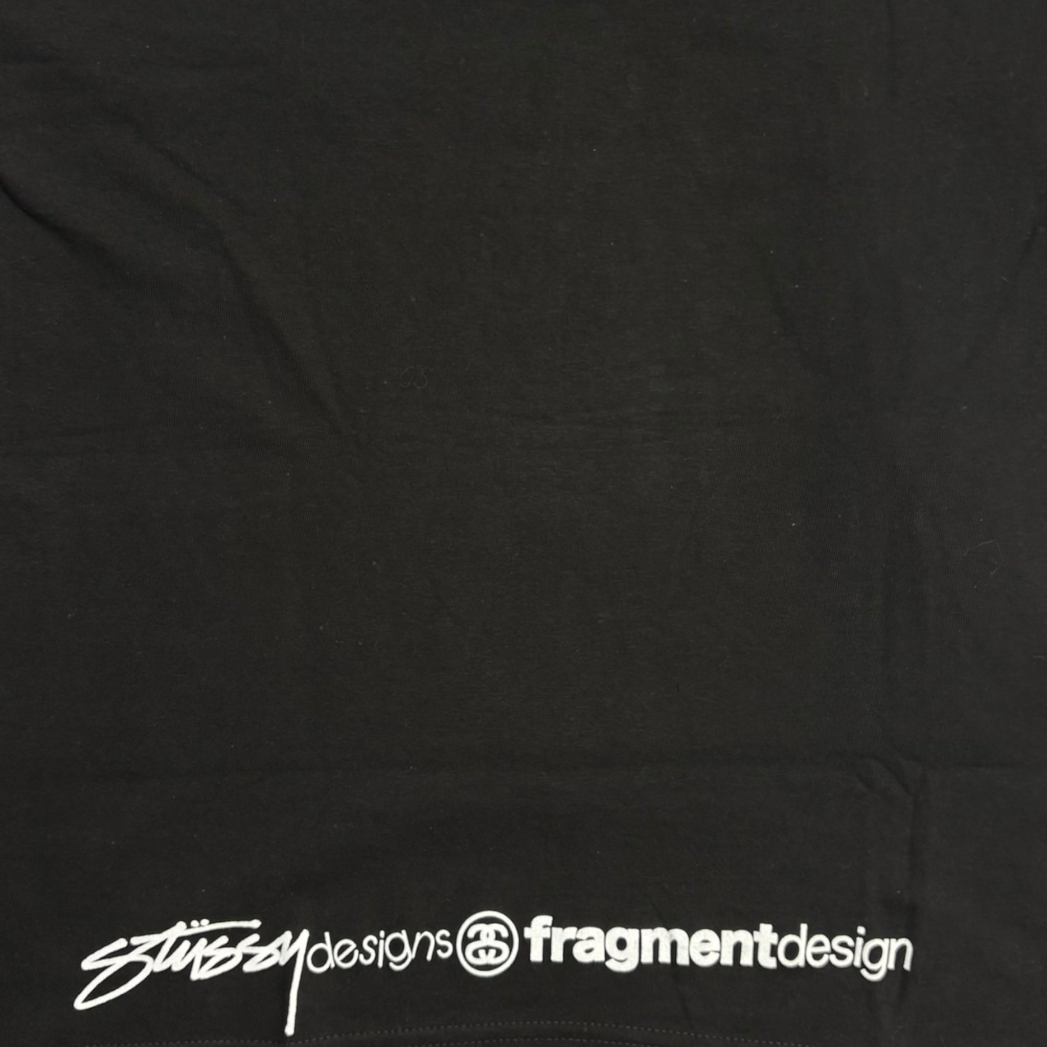 Stussy X Fragment Japan “One World One Love One Heart” T-Shirt Black