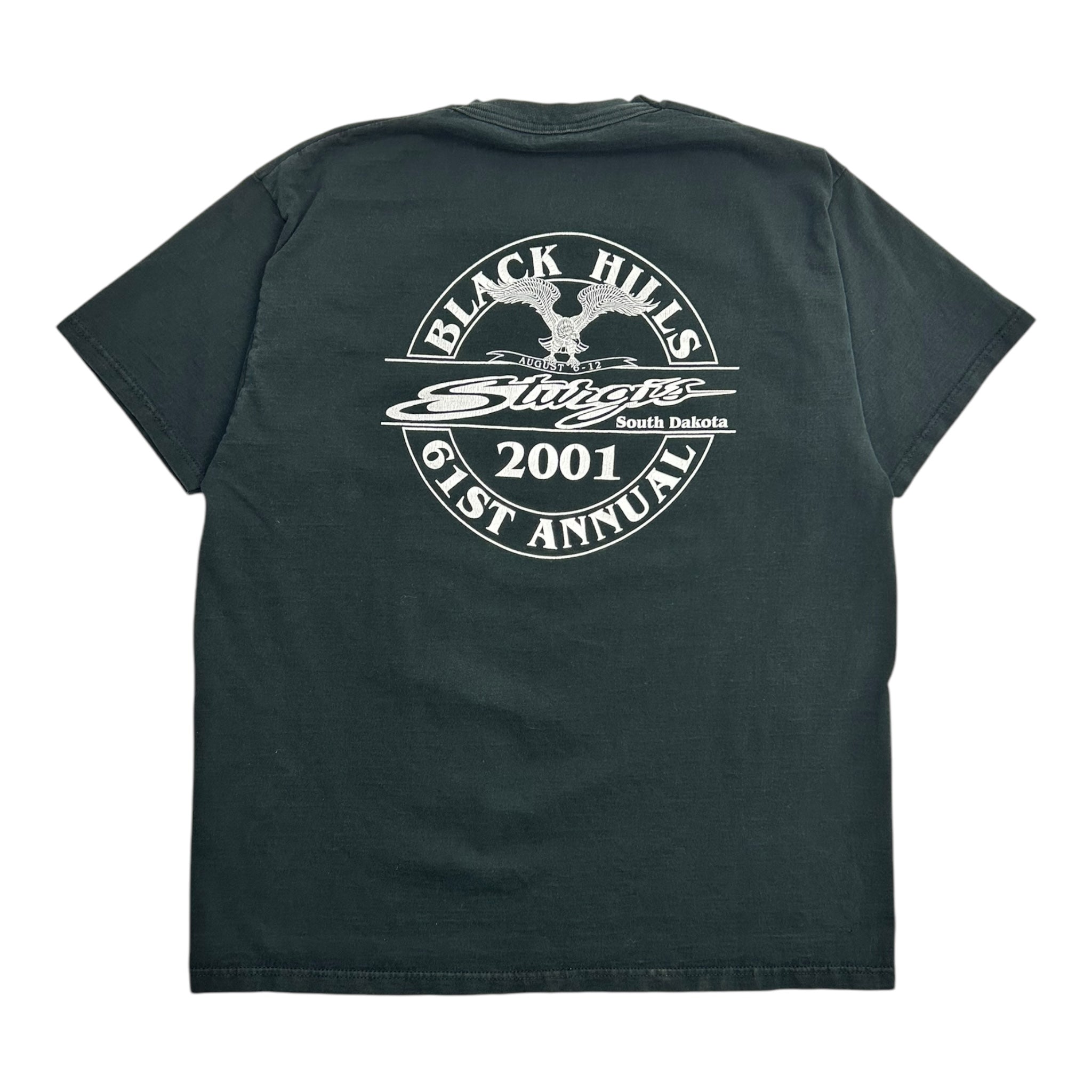 2001 61st Annual Sturgis South Dakota T-Shirt