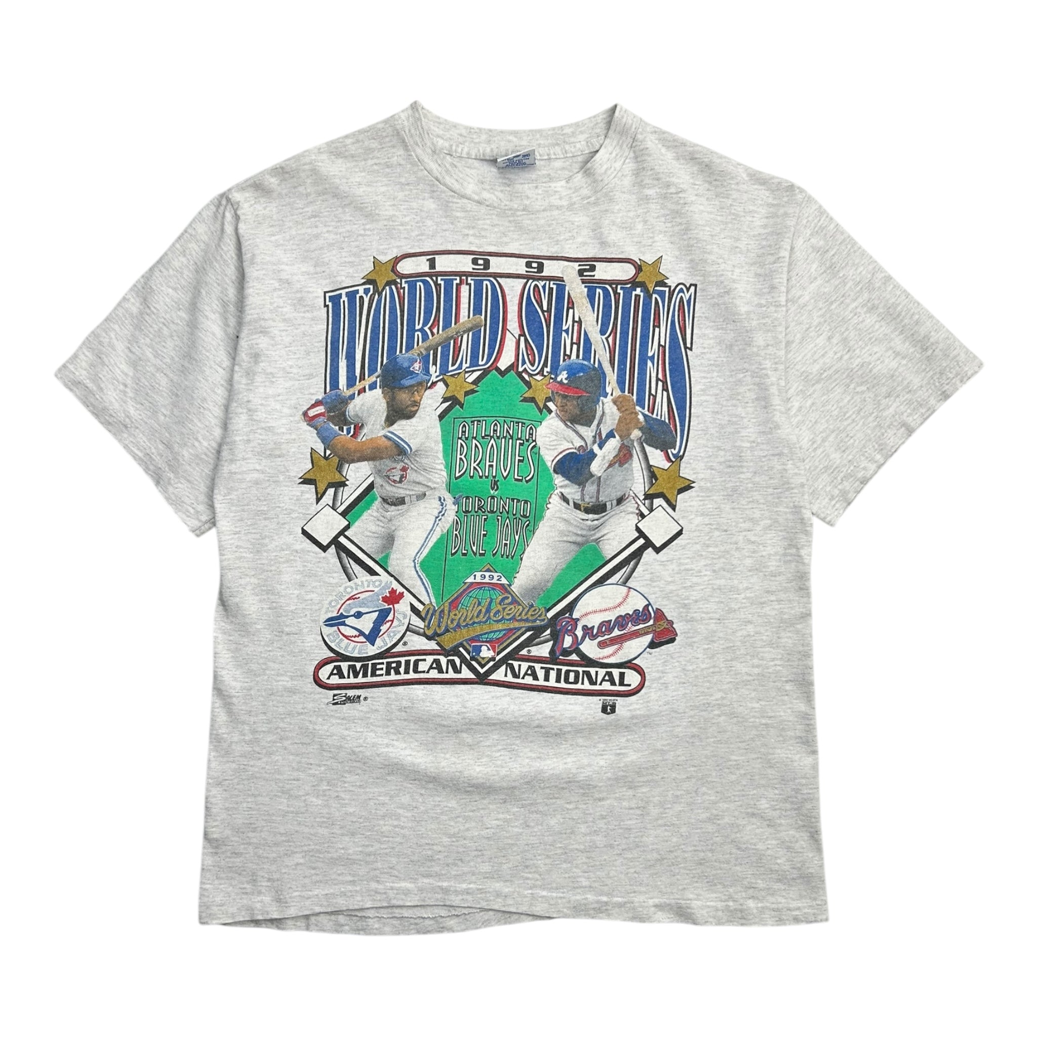 1992 Atlanta Braves Vs Toronto Blue Jays World Series T-Shirt