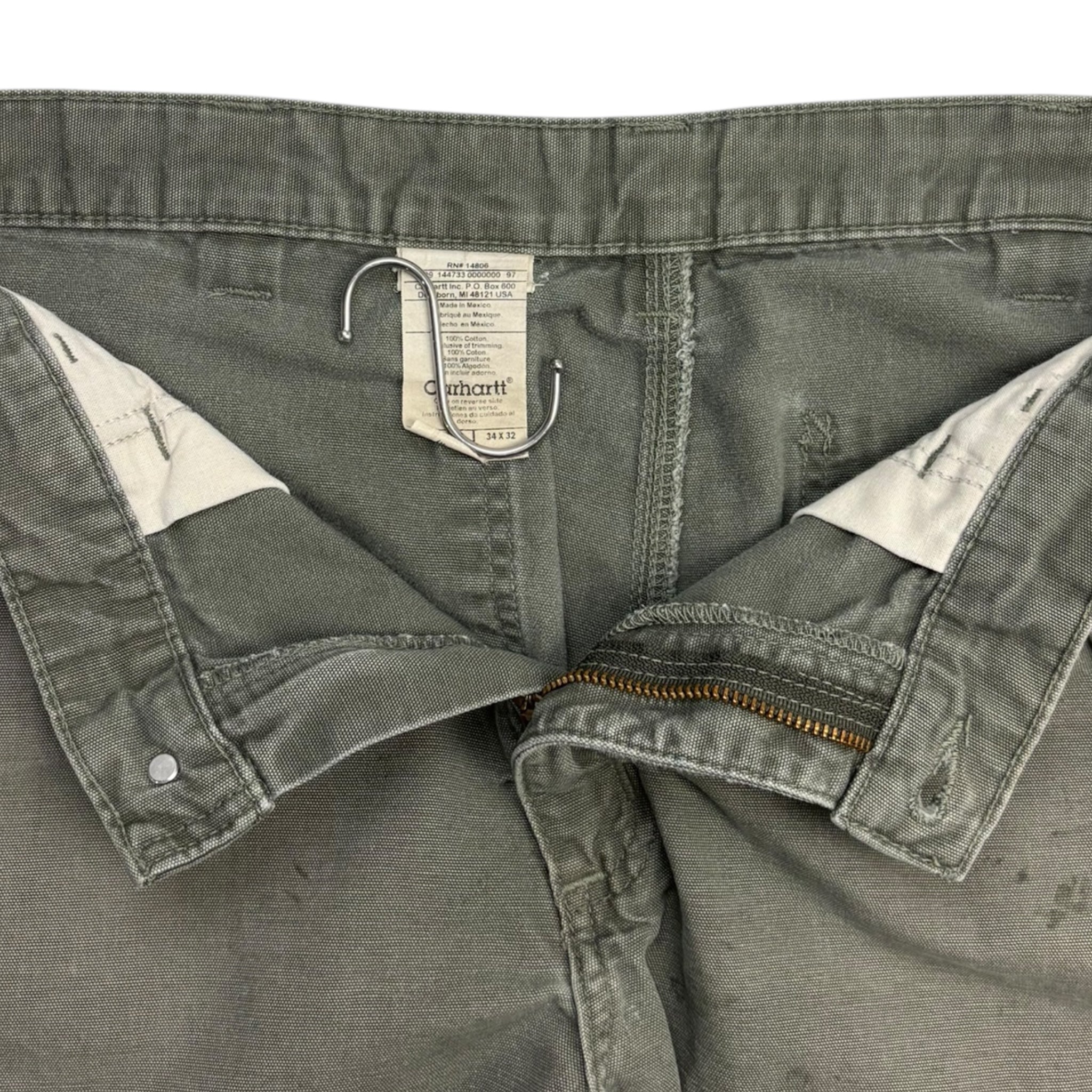 Vintage Carhartt Cargo Pants Faded Sage