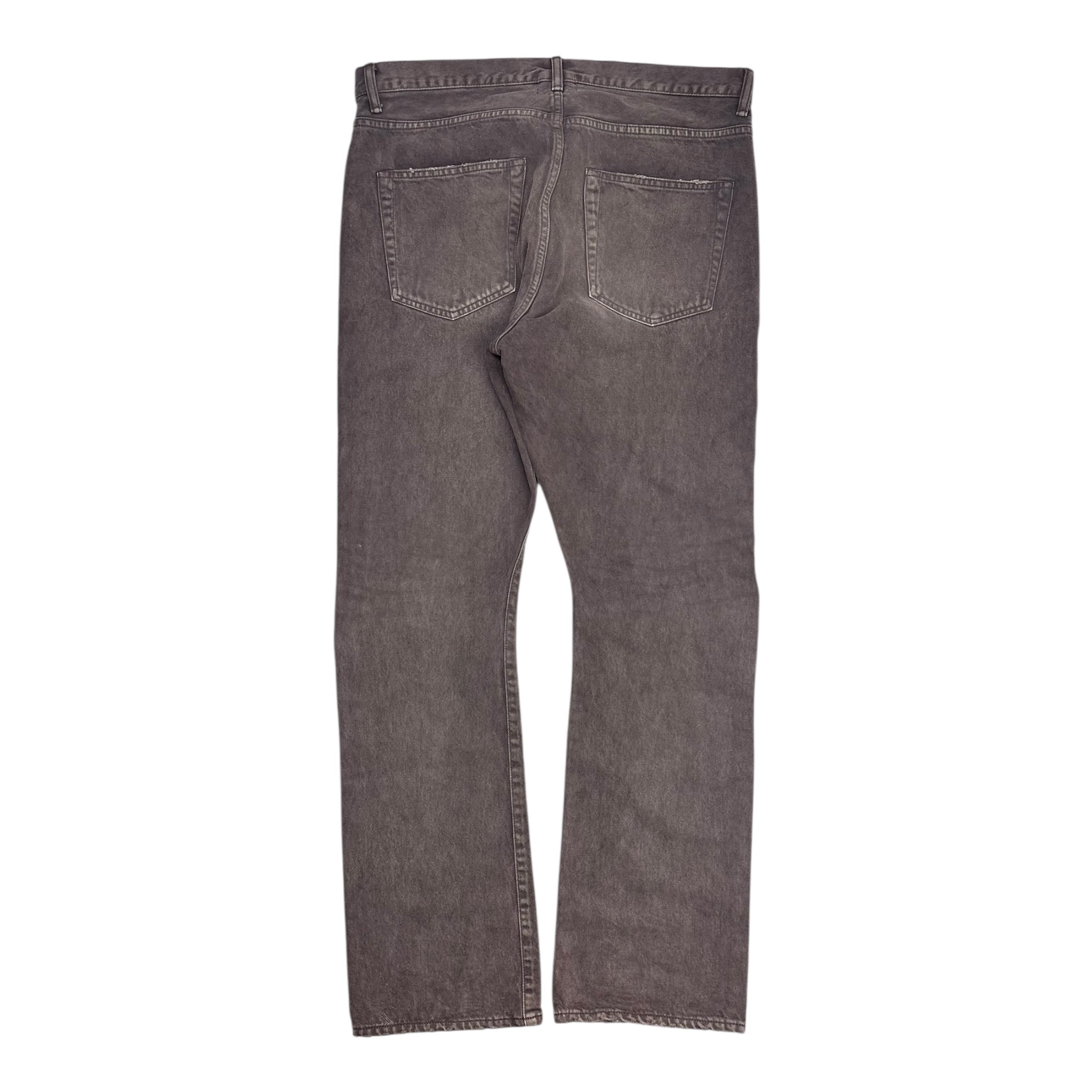 John Elliot Brown Wash Denim Pant
