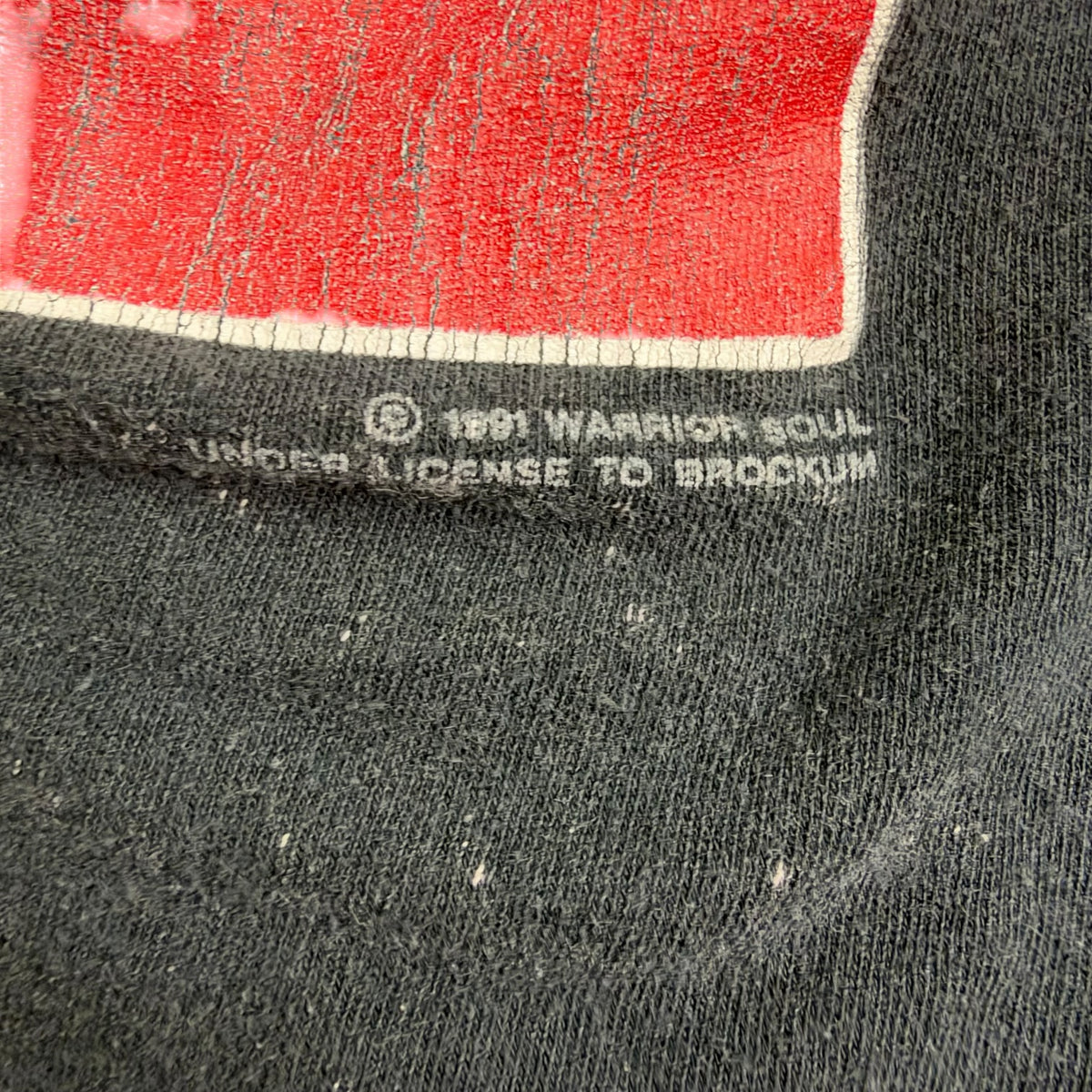 1991 Warrior Soul “Drugs God And The New Republic” Tee Black