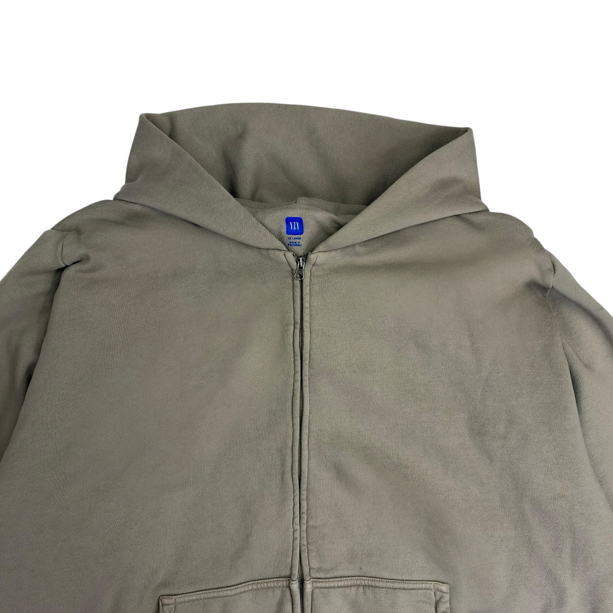 Yeezy x Gap Zip Up Hoodie Light Grey