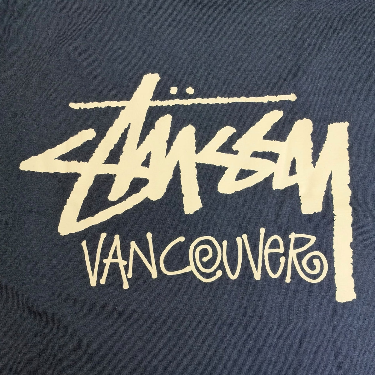 Stussy Vancouver Chapter Tee Navy