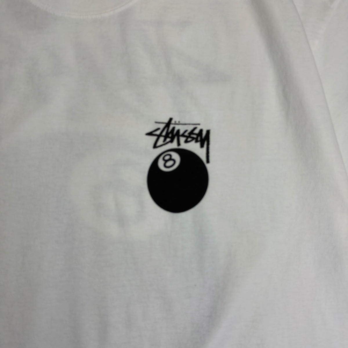 Stussy 8 Ball Tee White
