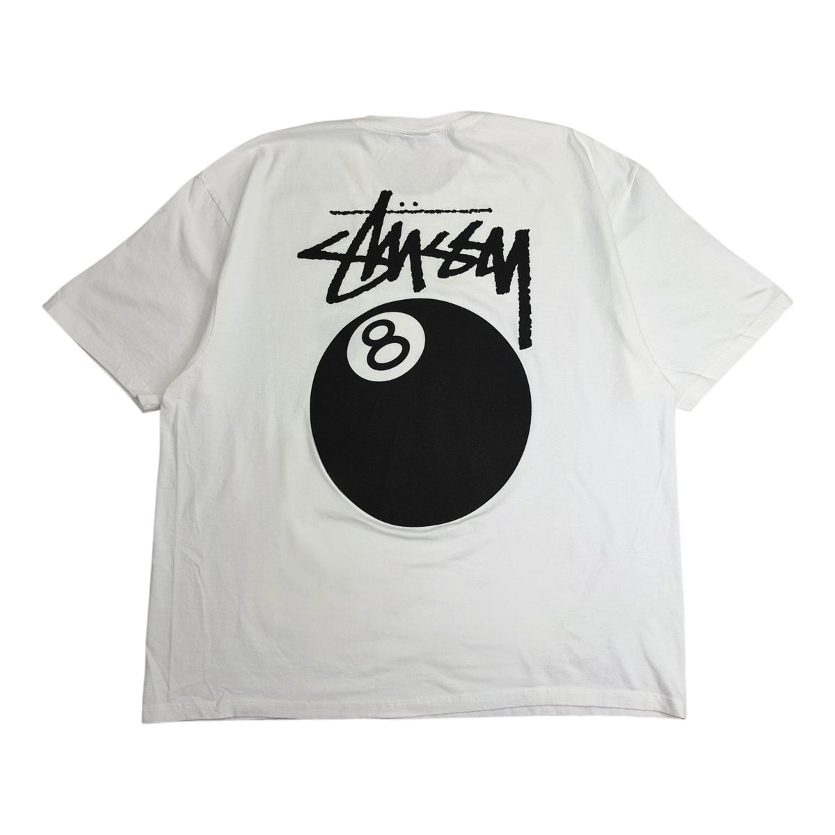 Stussy 8 Ball Tee White