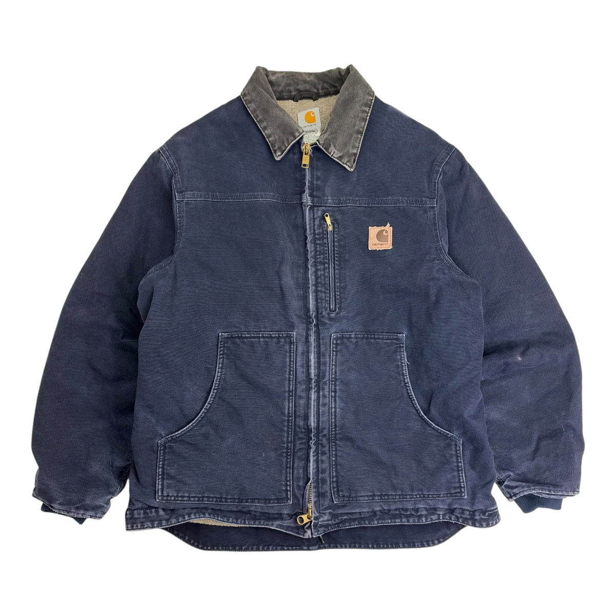 Vintage Carhartt Michigan Jacket Blue